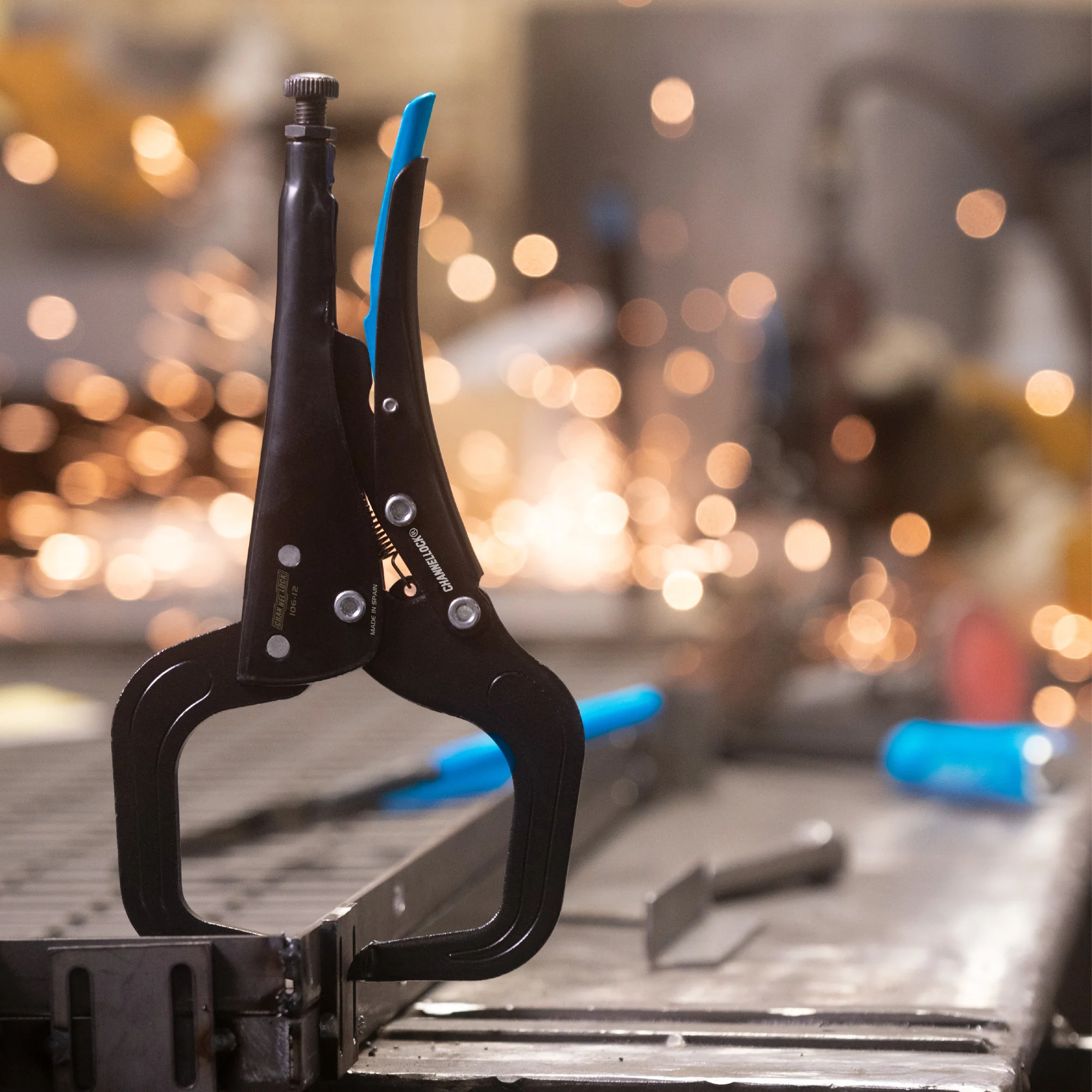 12-inch C-Clamp Locking Pliers (106-12) - Image 6