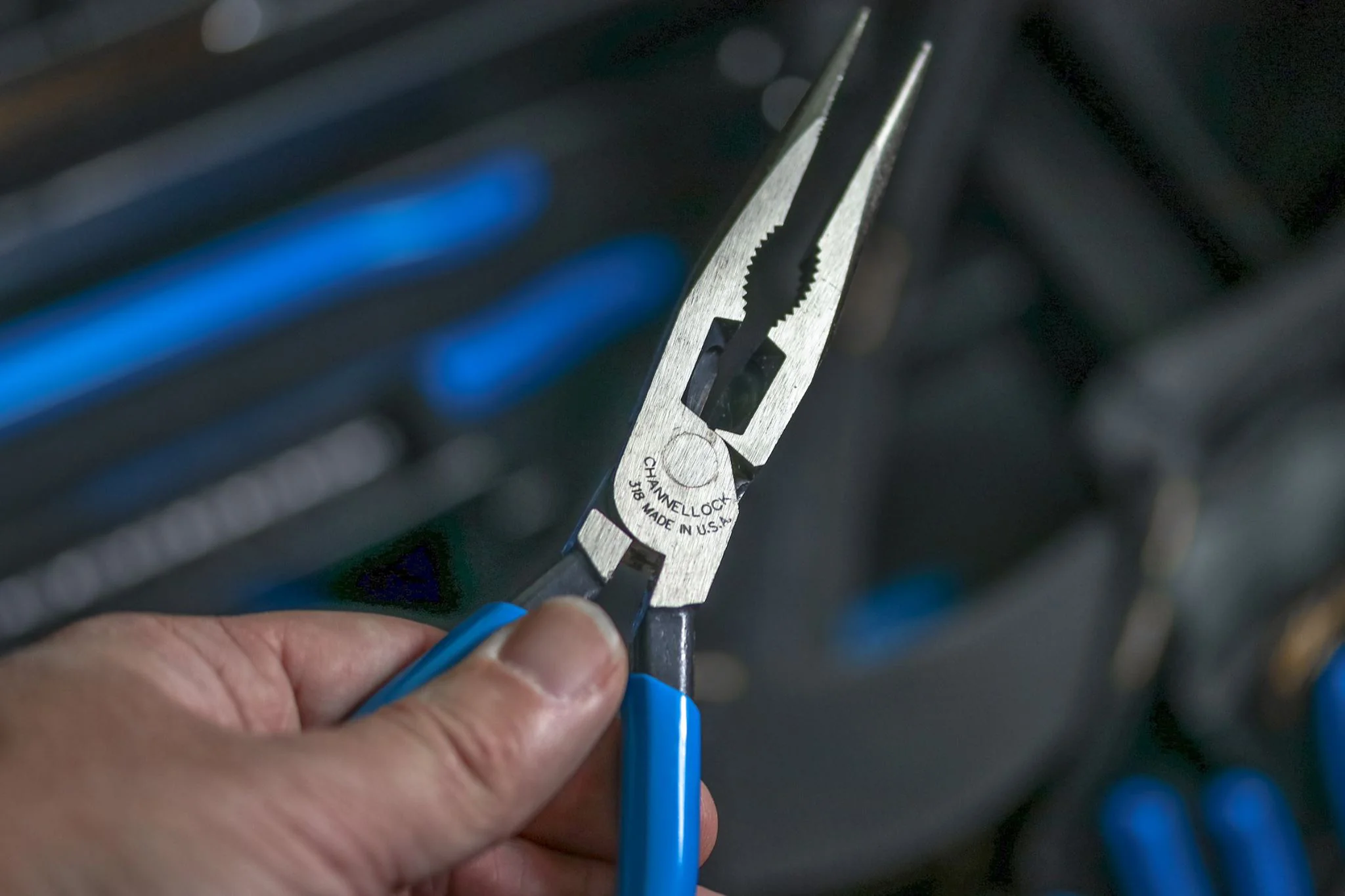 8-inch XLT™ Combination Long Nose Pliers with Cutter (318) - Image 5