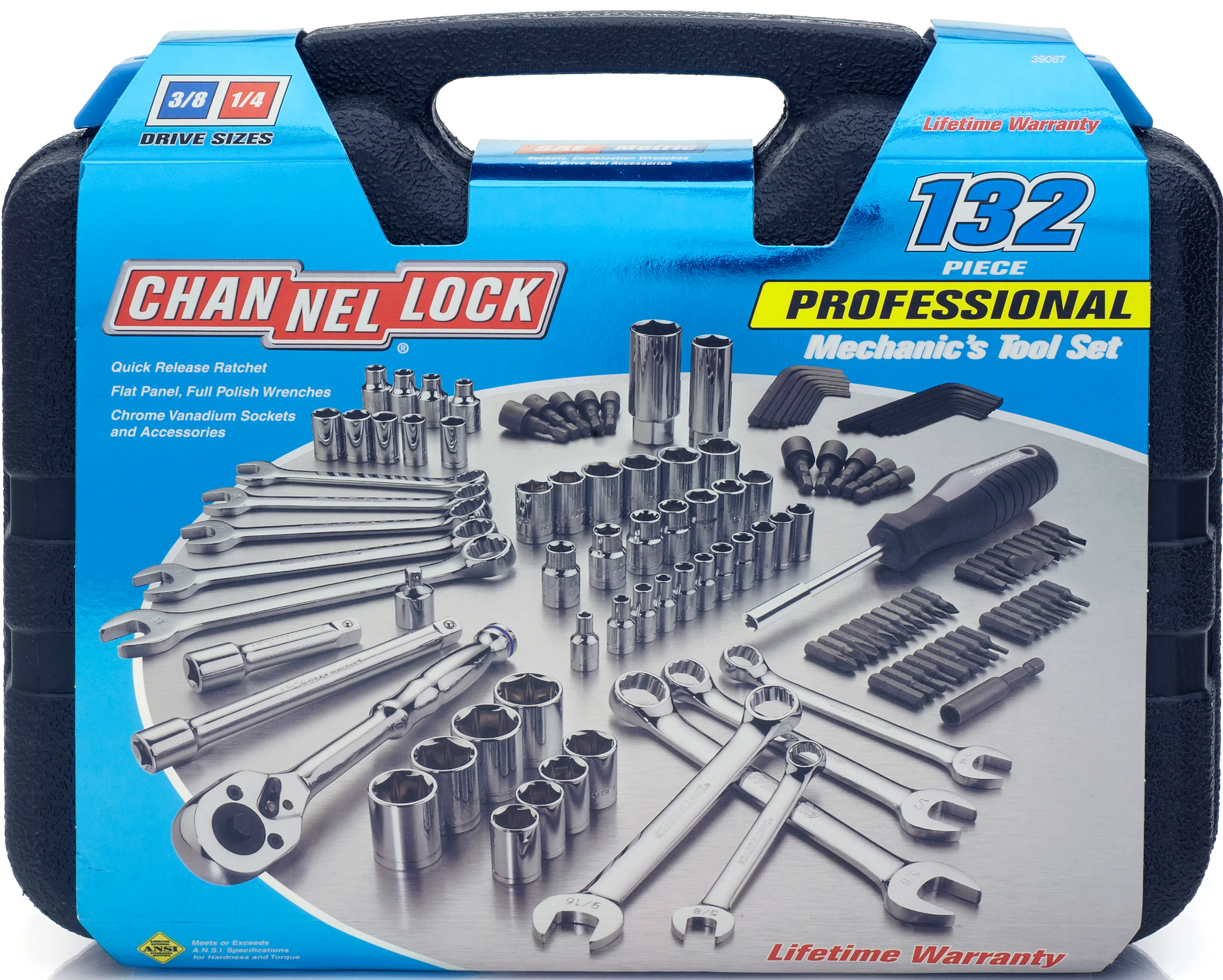 132pc Mechanic's Tool Set (39067) - Image 3