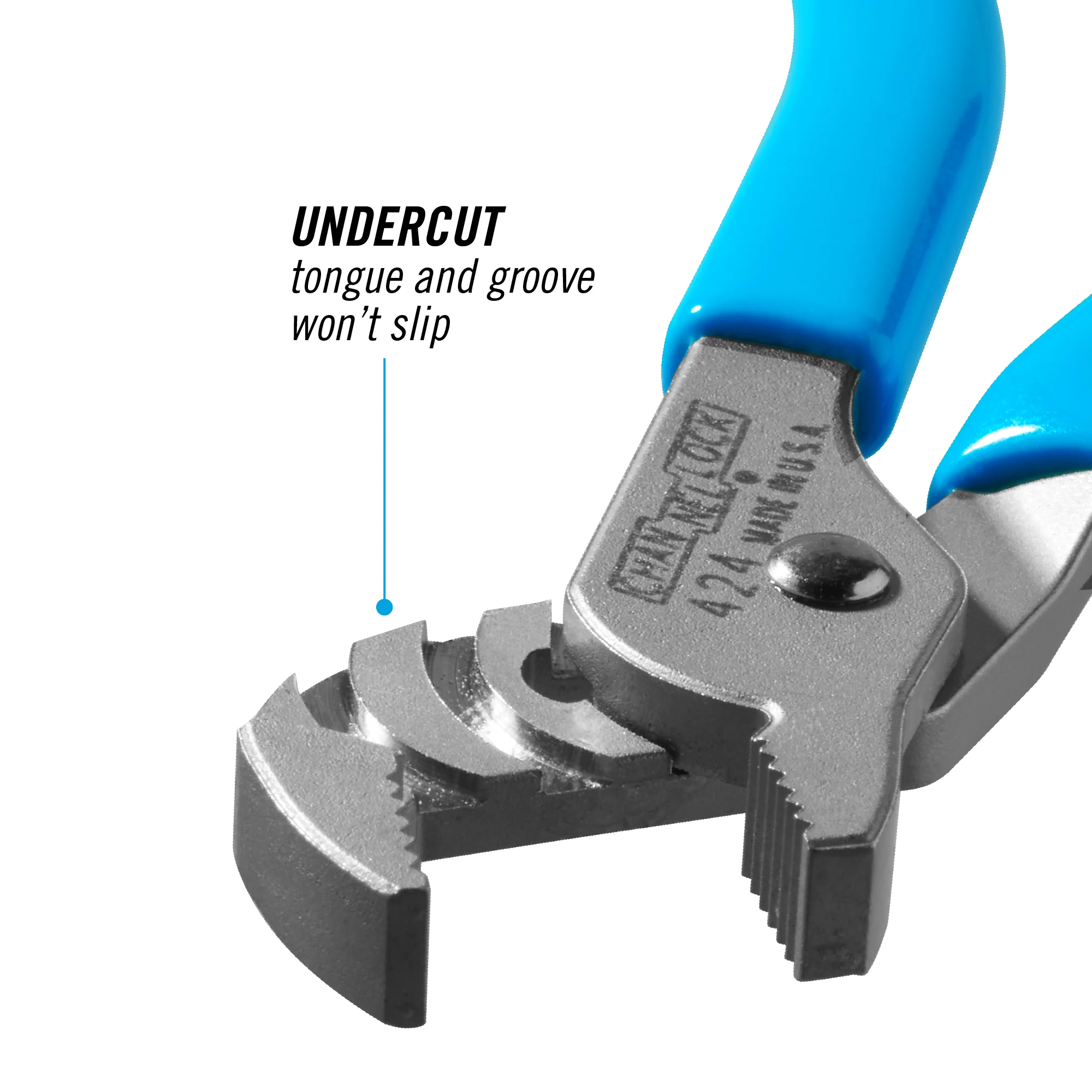 4.5-inch Straight Jaw Tongue & Groove Pliers (424) - Image 4