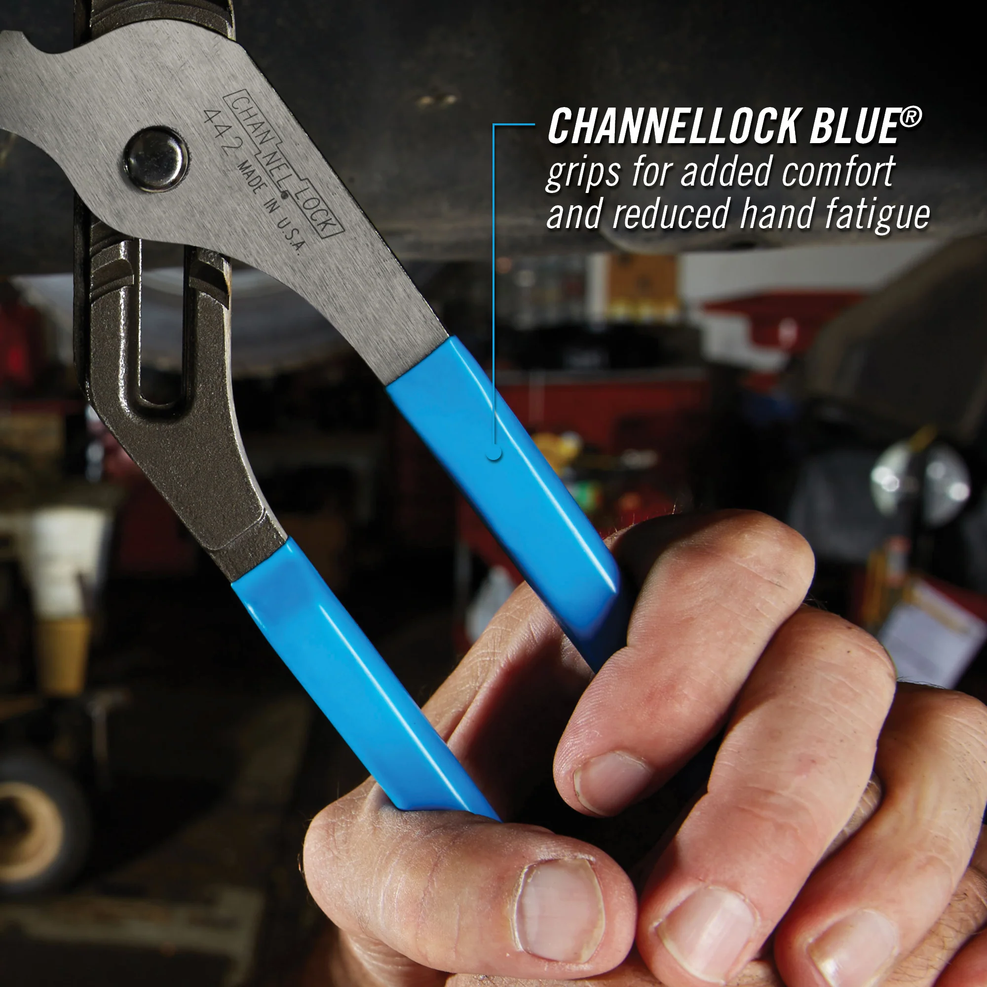12-inch V-Jaw Tongue & Groove Pliers (442) - Image 6