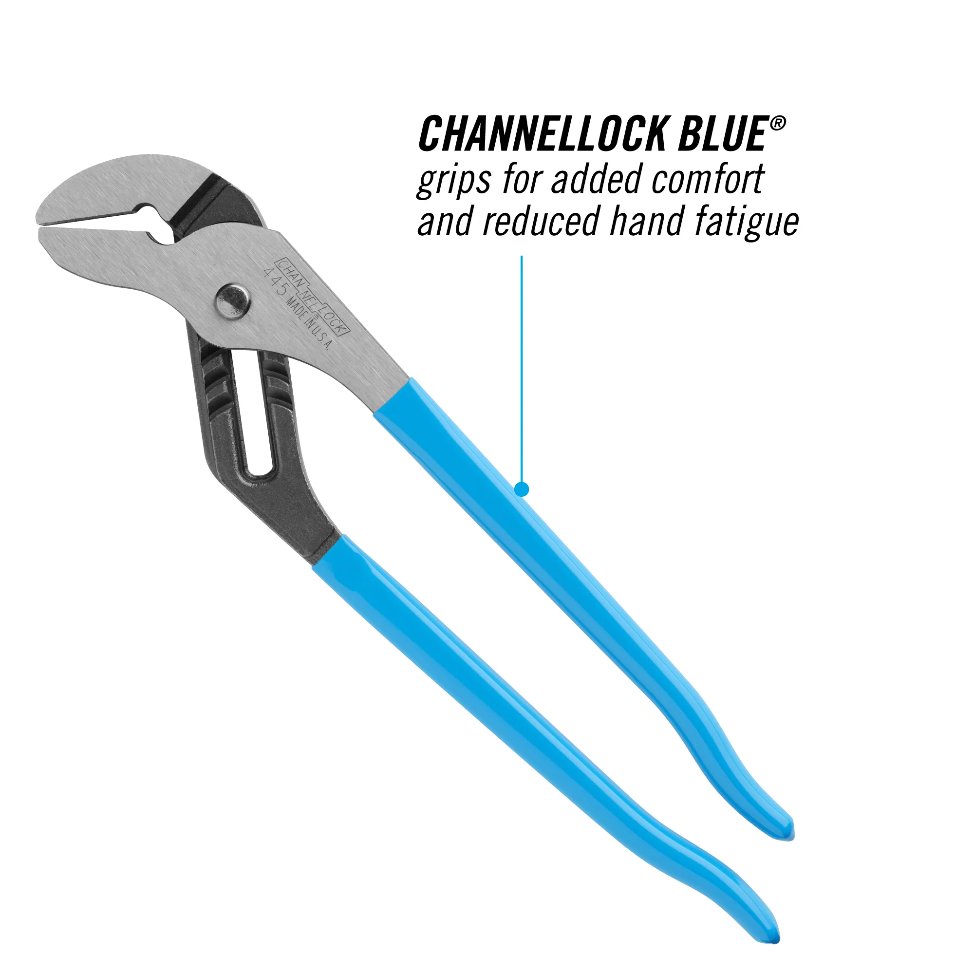 12-inch Smooth Jaw Tongue & Groove Pliers (445) - Image 4