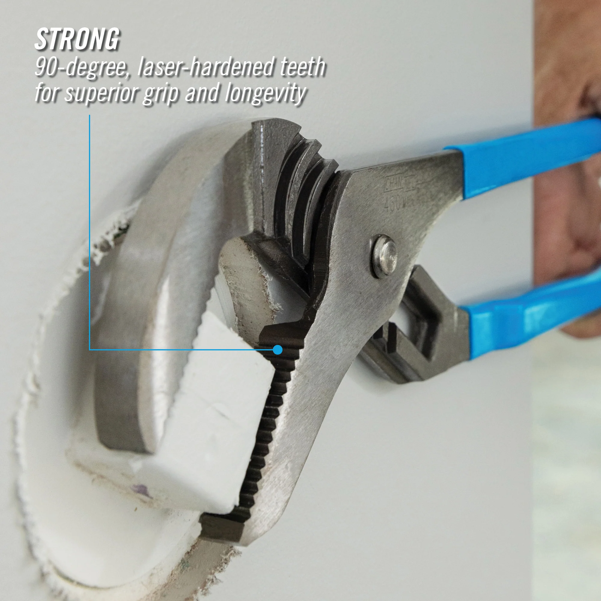 16.5-inch Straight Jaw Tongue & Groove Pliers (460) - Image 3