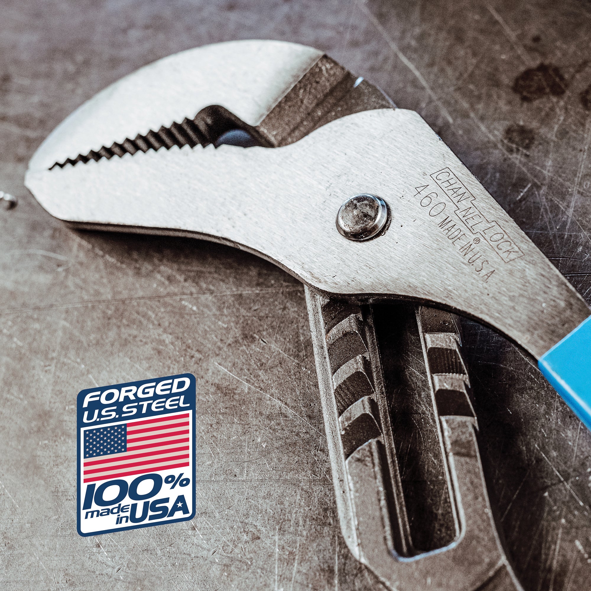 16.5-inch Straight Jaw Tongue & Groove Pliers (460) - Image 4