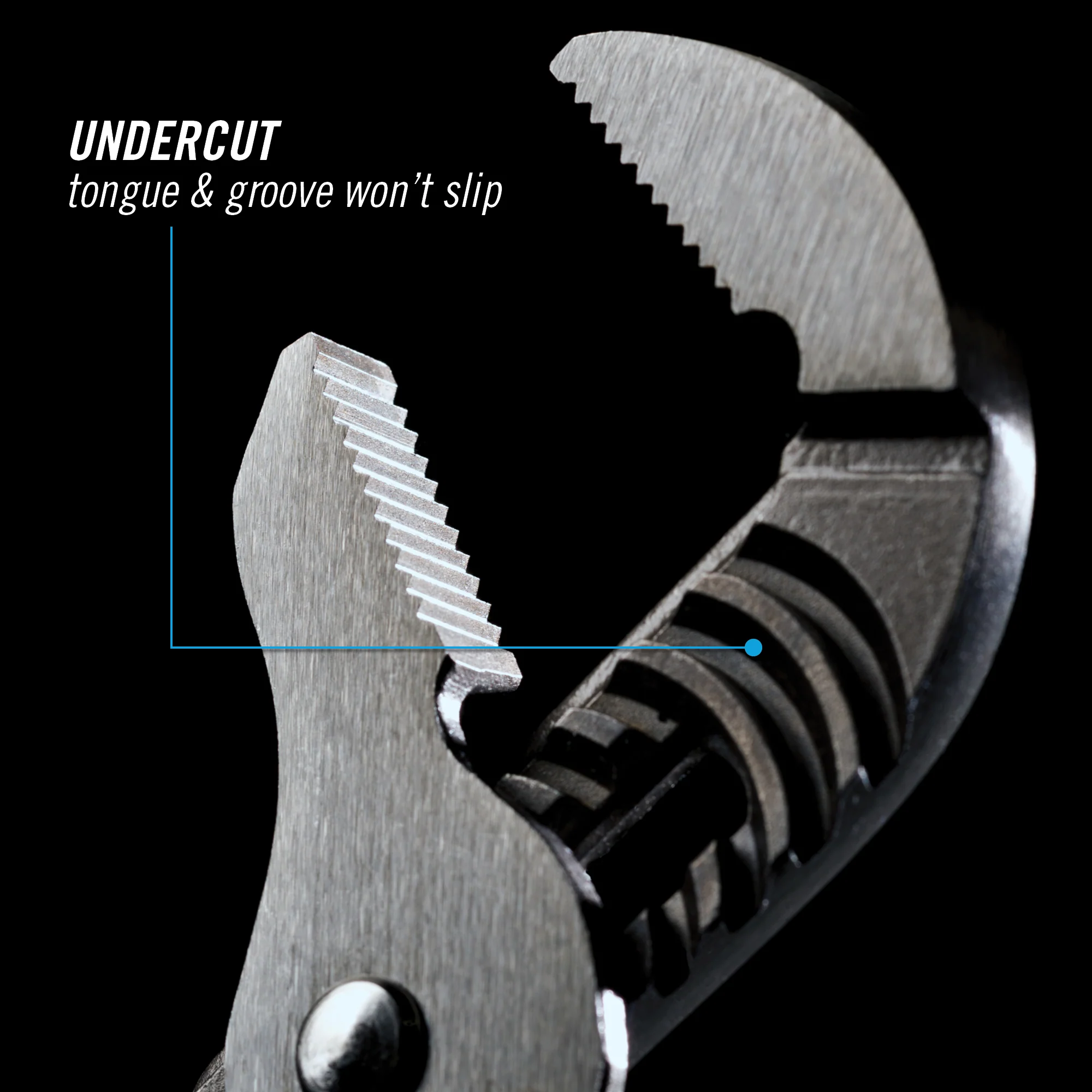 16.5-inch Straight Jaw Tongue & Groove Pliers (460) - Image 5