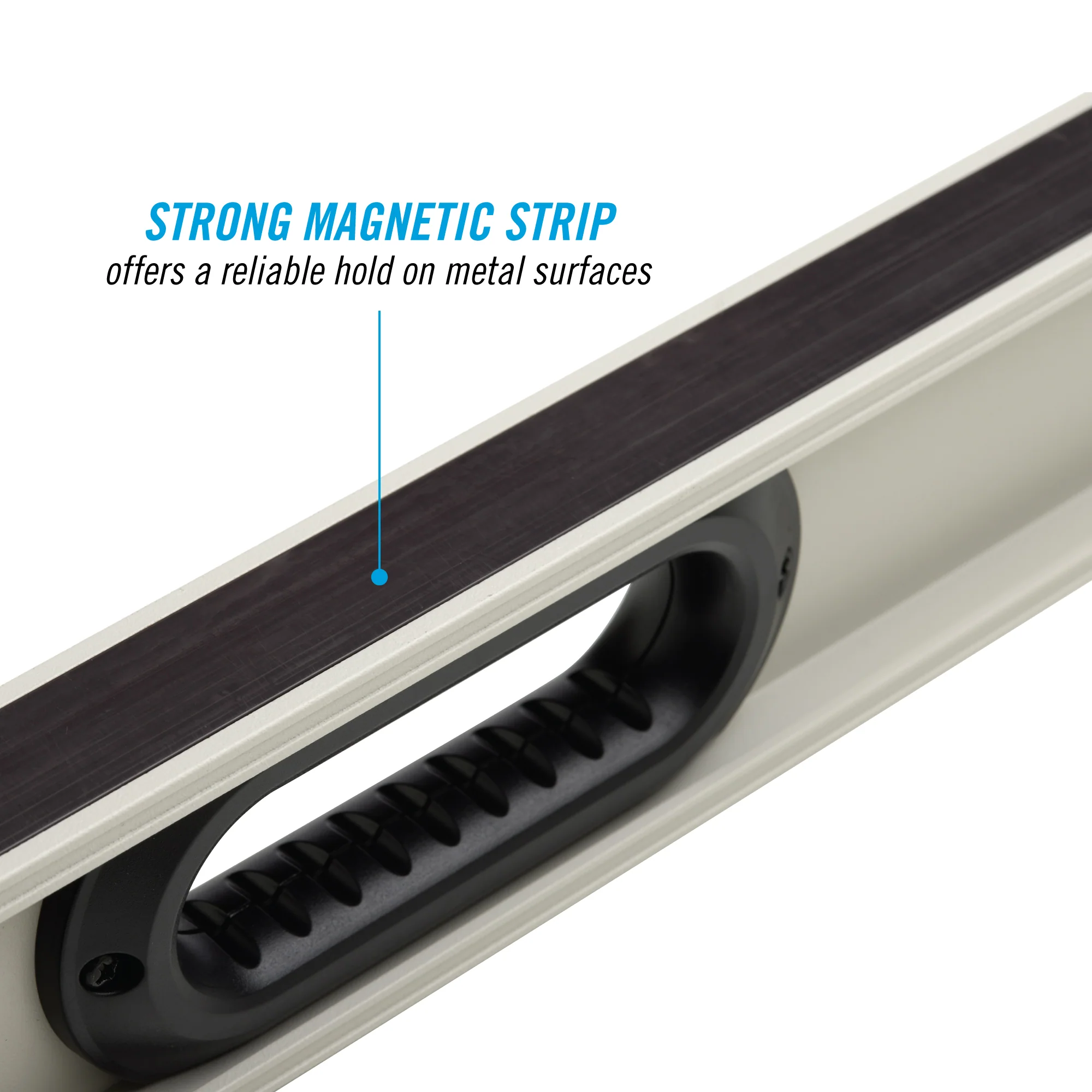 78-inch Professional-Grade Magnetic Aluminum I-Beam Level (5100-0078M) - Image 5