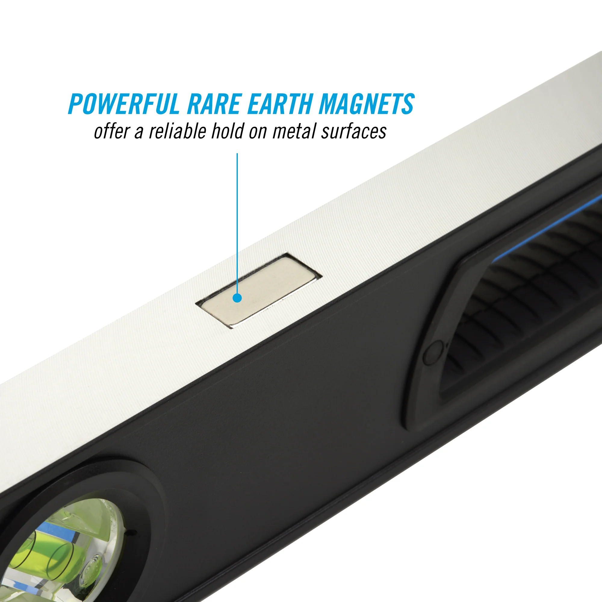 78-inch Professional-Grade Magnetic Aluminum Box Level (5200-0078M) - Image 5