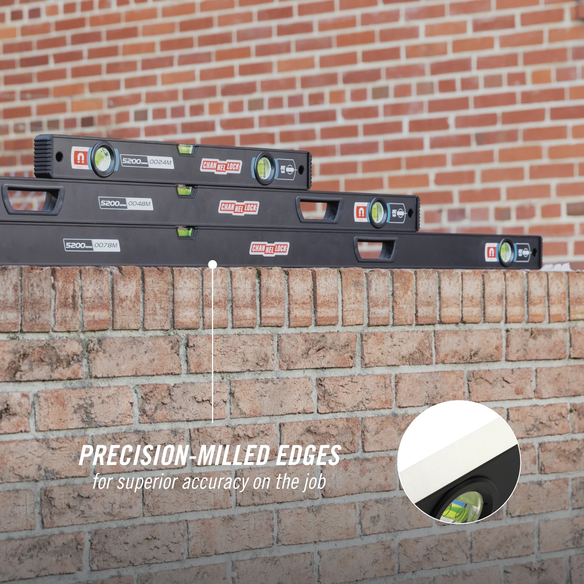 78-inch Professional-Grade Magnetic Aluminum Box Level (5200-0078M) - Image 6