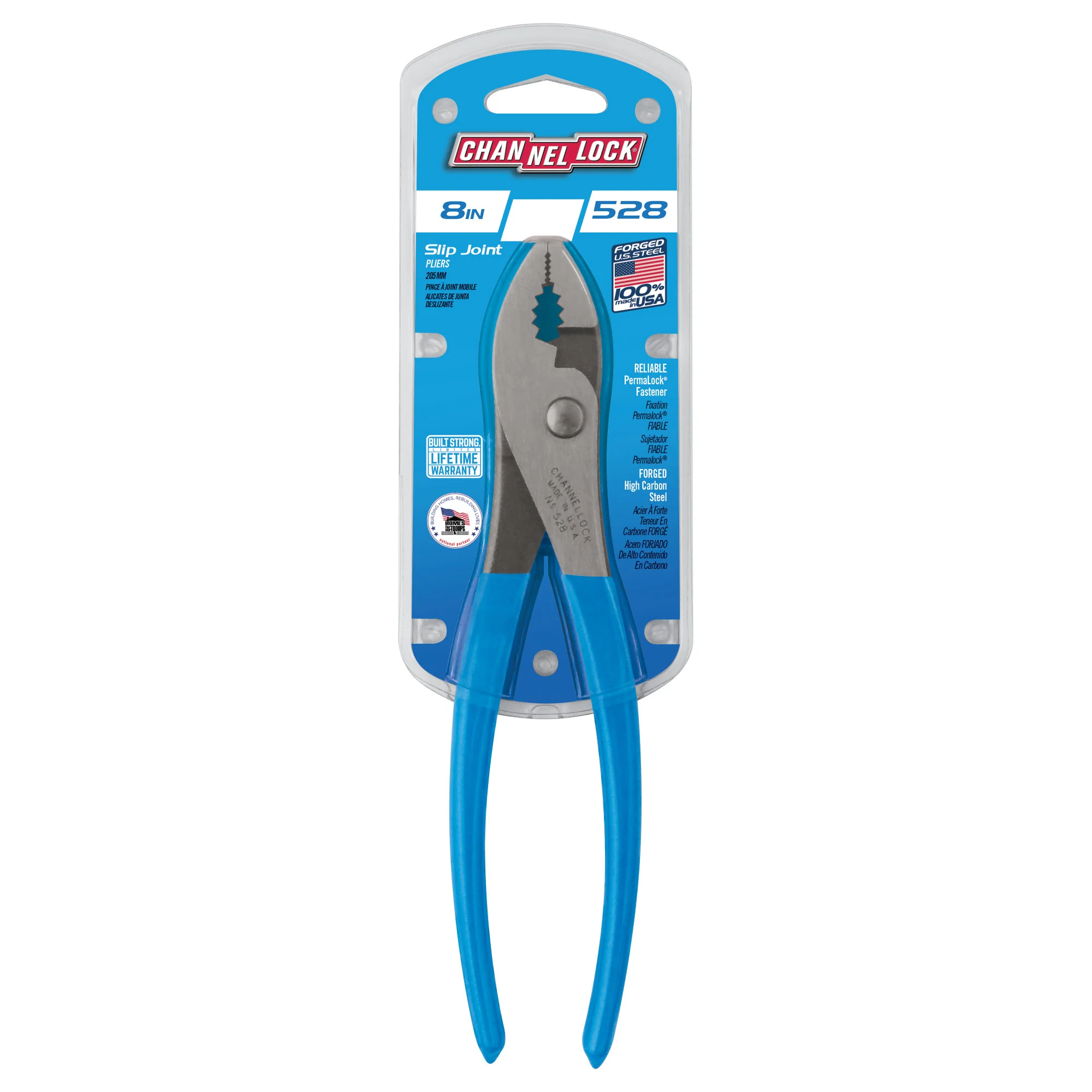 8-inch Slip Joint Pliers (528) - Image 3