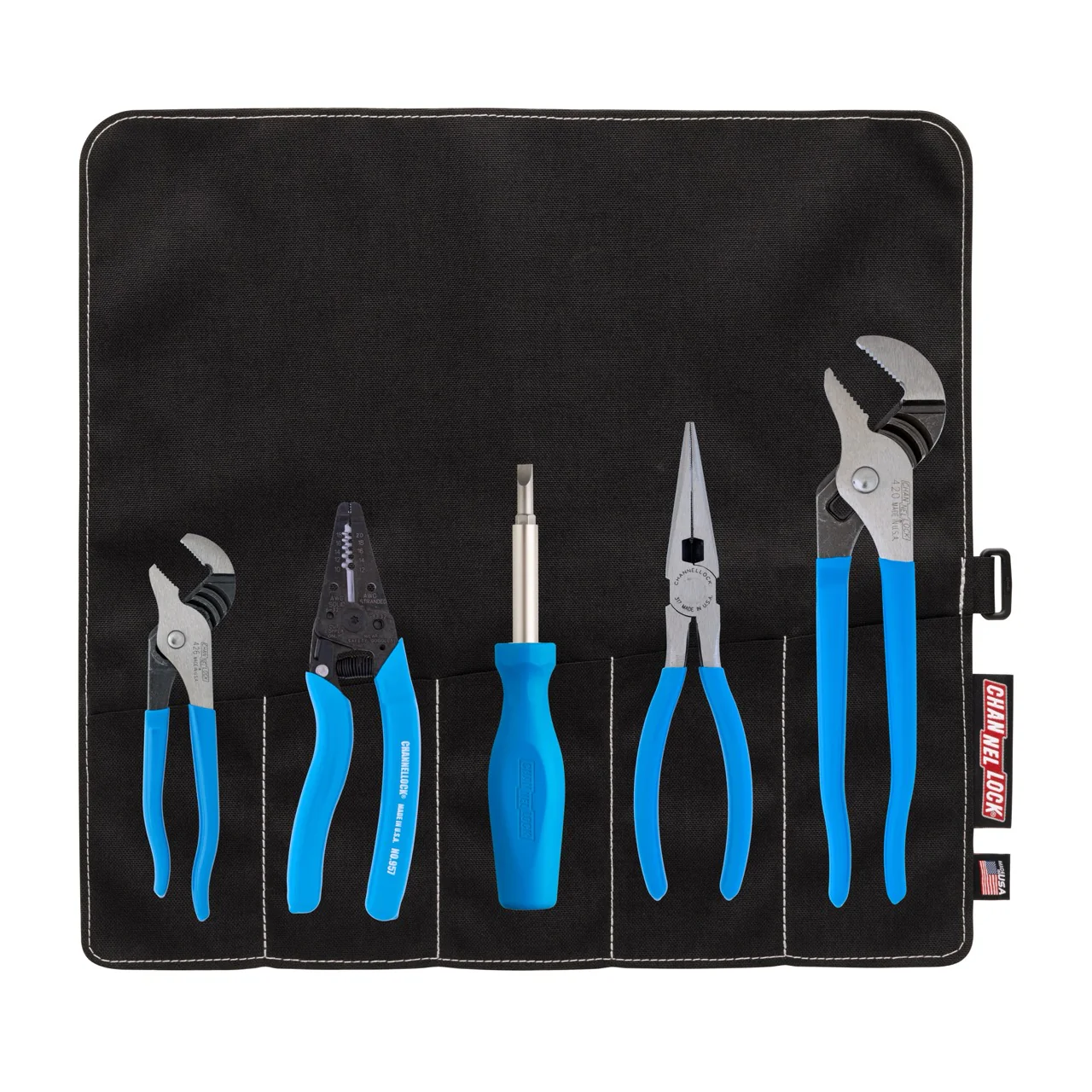 5pc Professional Tool Set with Tool Roll