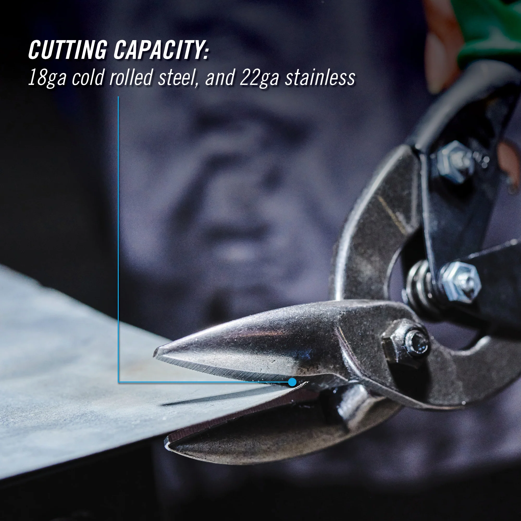 10-inch Right Aviation Snip (610AR) - Image 2