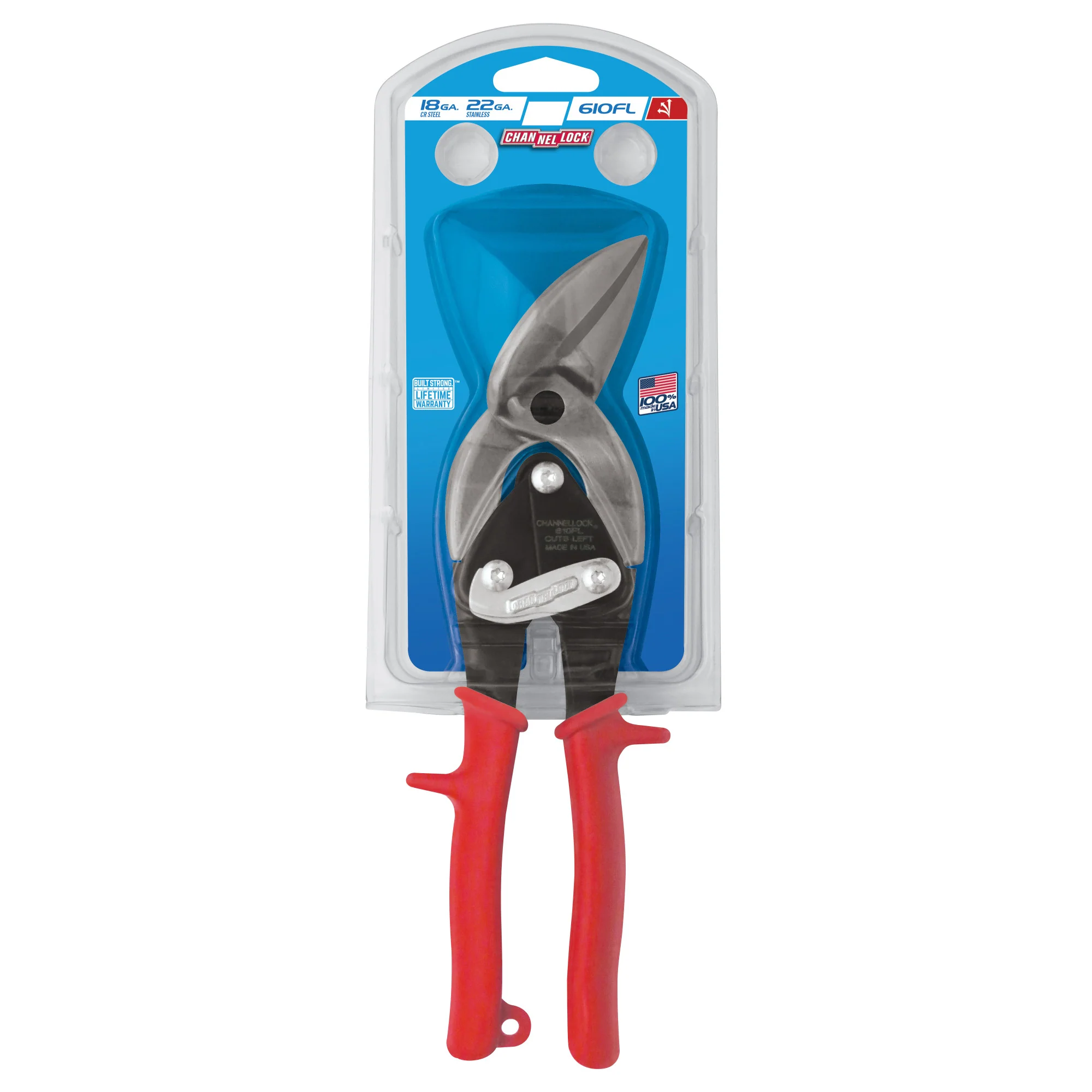 10-inch Offset Left Aviation Snip (610FL) - Image 7