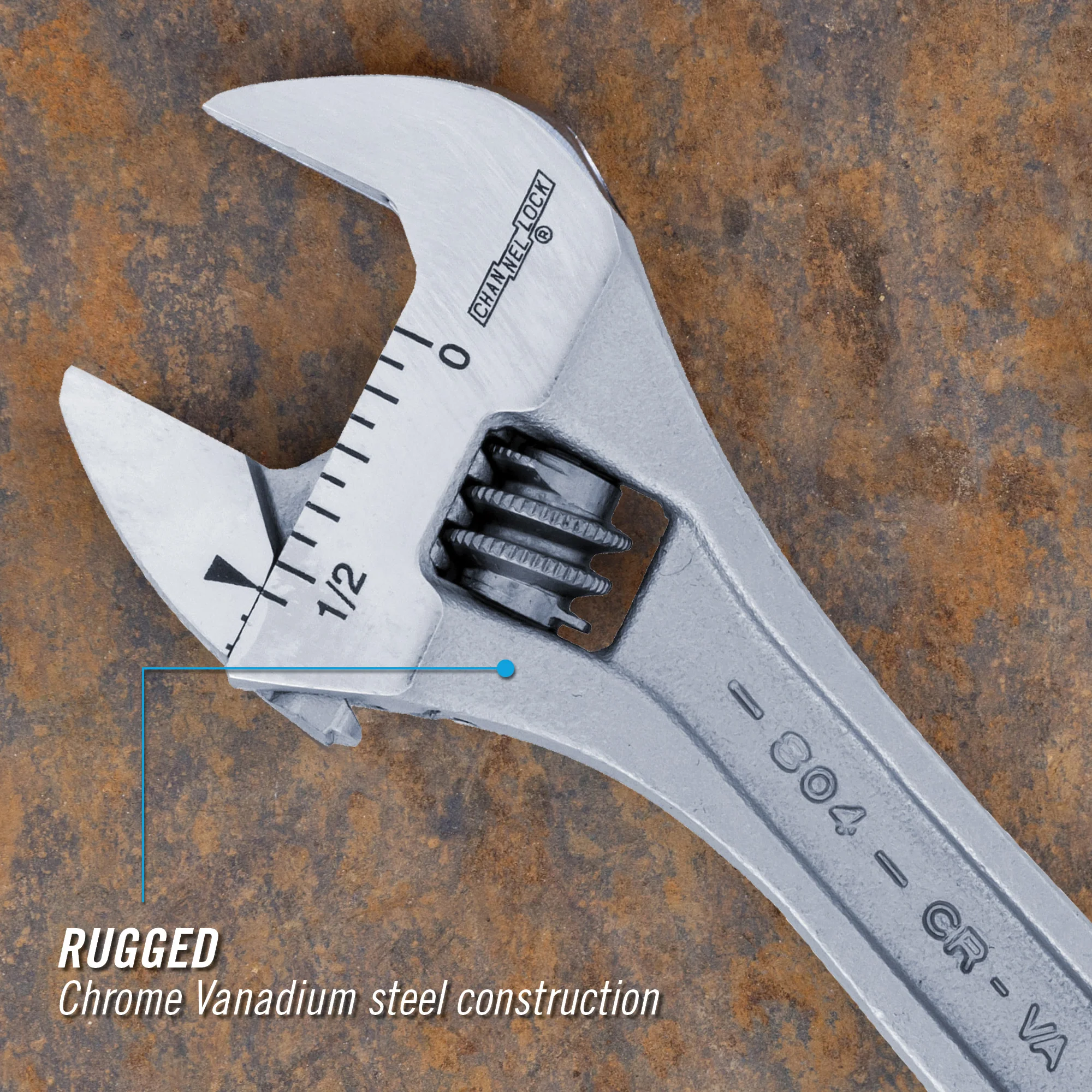4-inch Adjustable Wrench (804) - Image 4