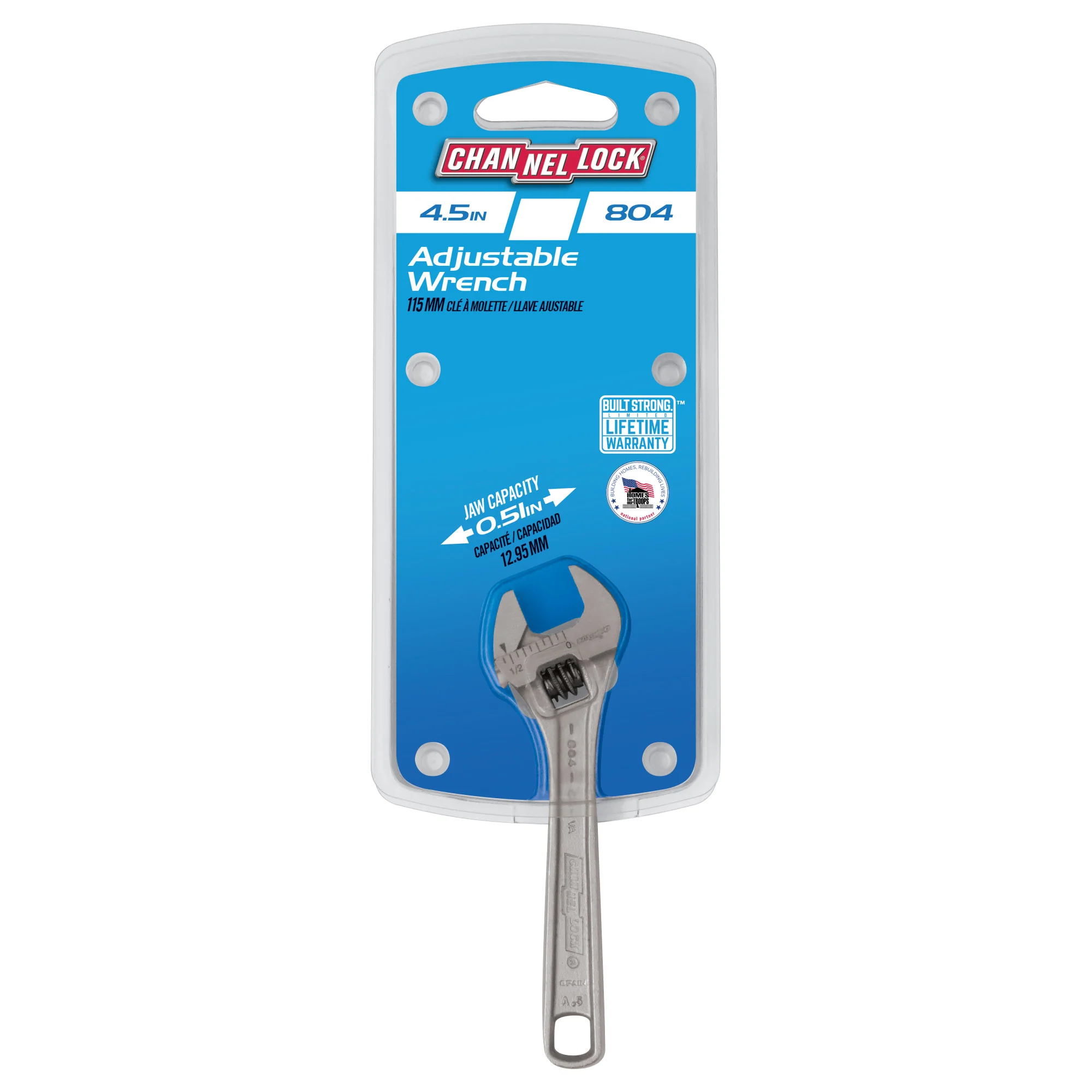 4-inch Adjustable Wrench (804) - Image 6