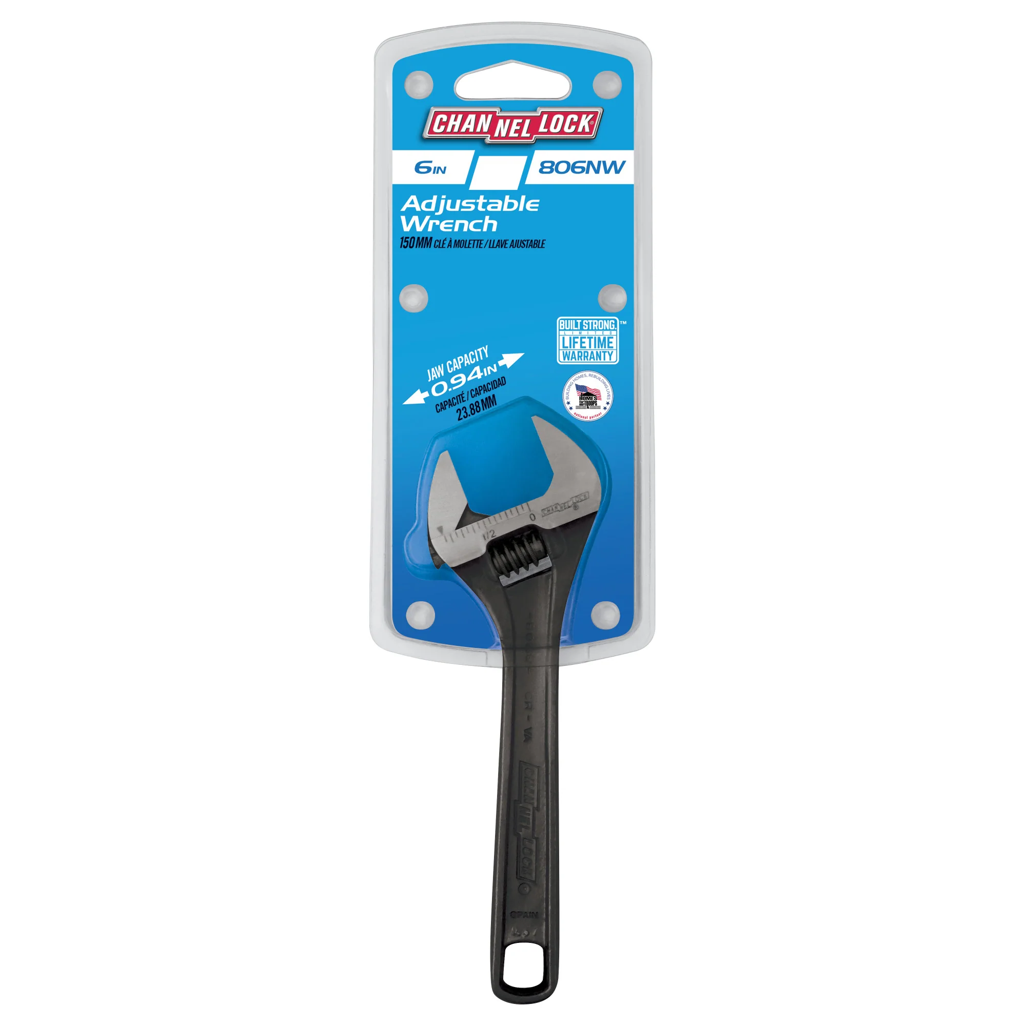 6-inch Adjustable Wrench (806NW) - Image 4