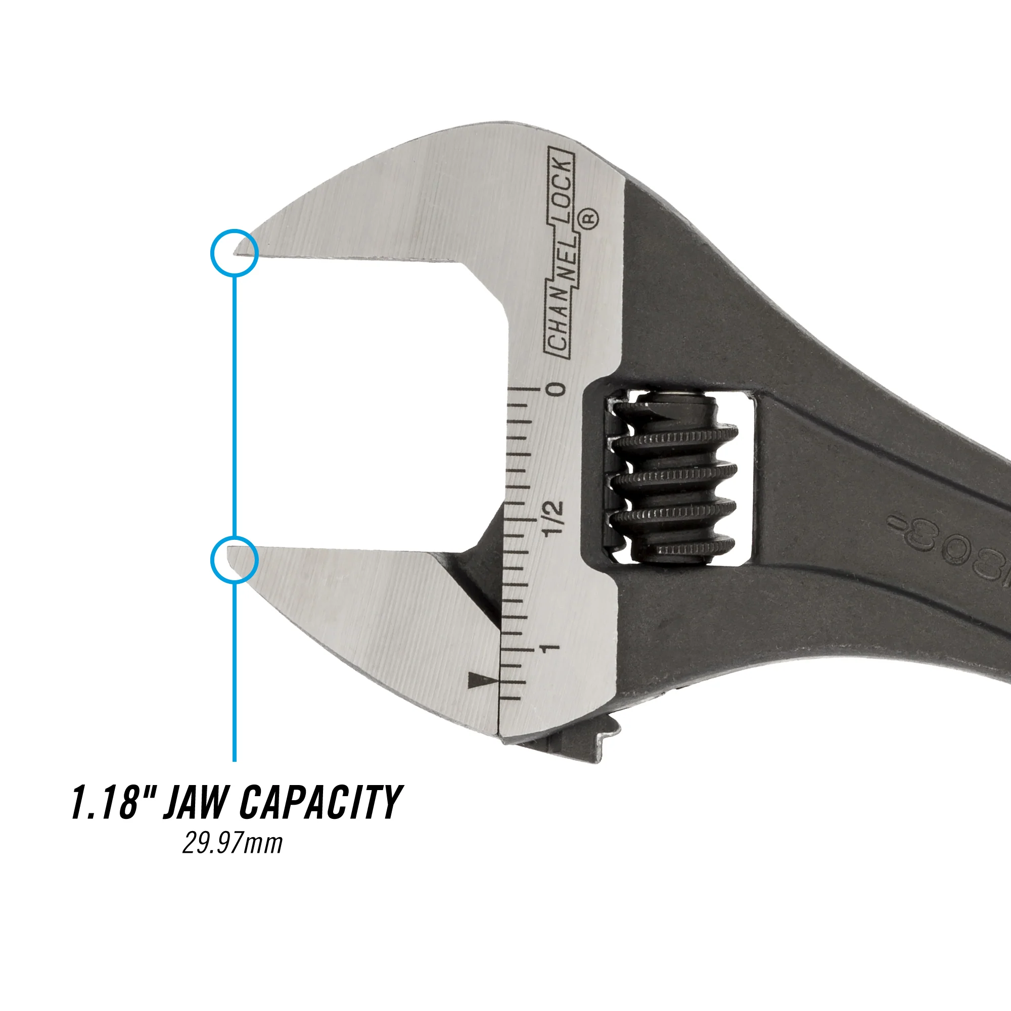 8-inch Adjustable Wrench (808NW) - Image 3
