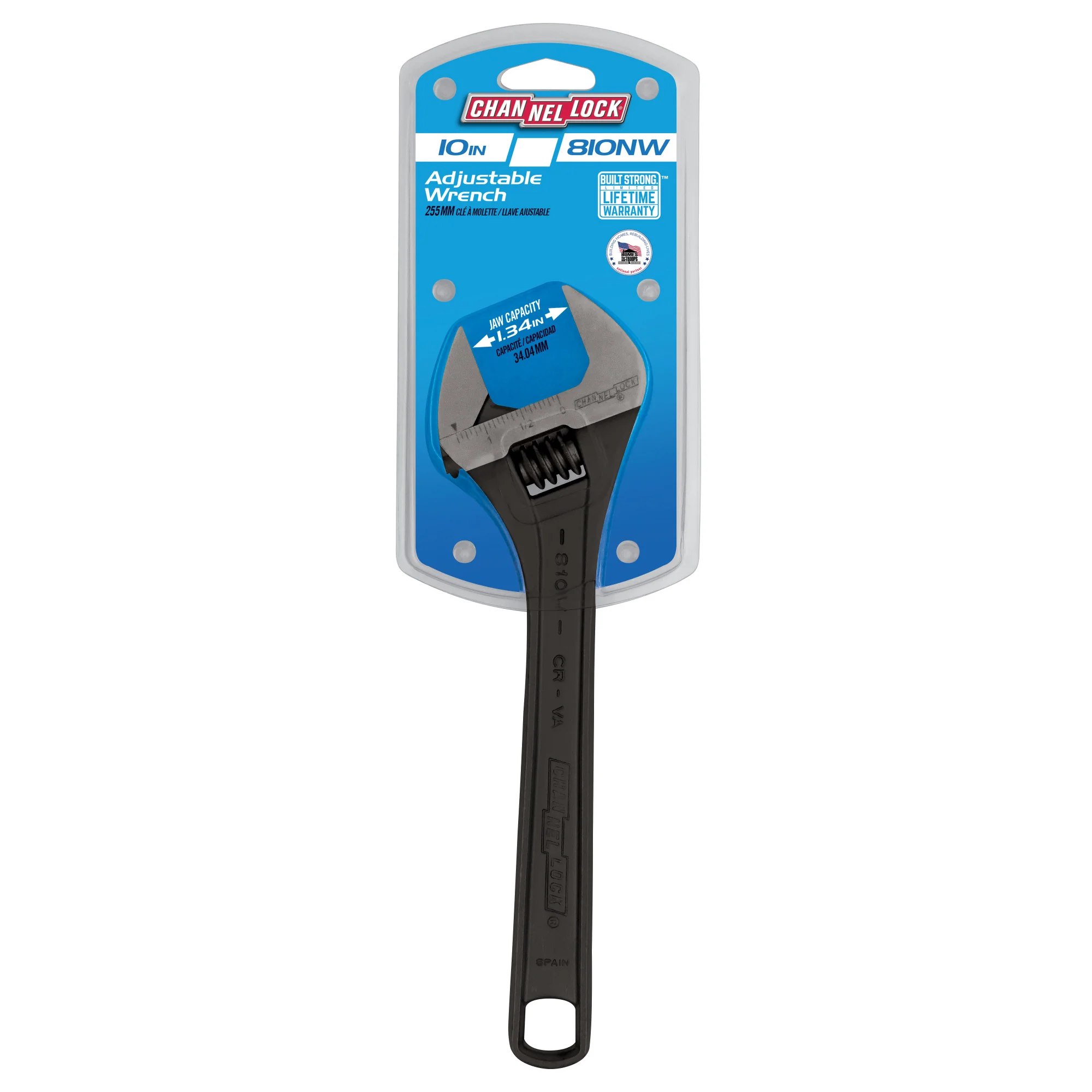 10-inch Adjustable Wrench (810NW) - Image 5