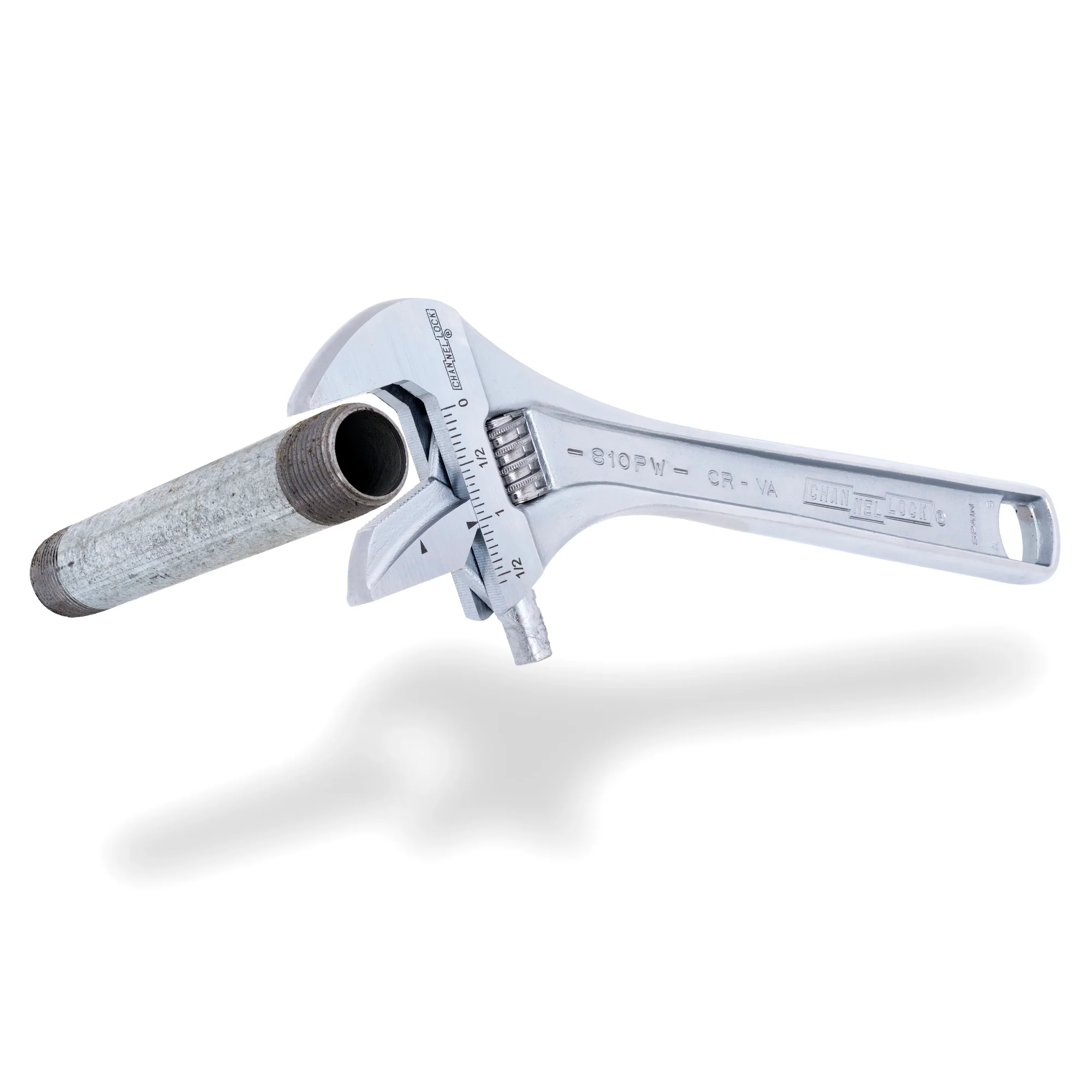 10-inch Reversible Jaw Adjustable Wrench (810PW) - Image 6