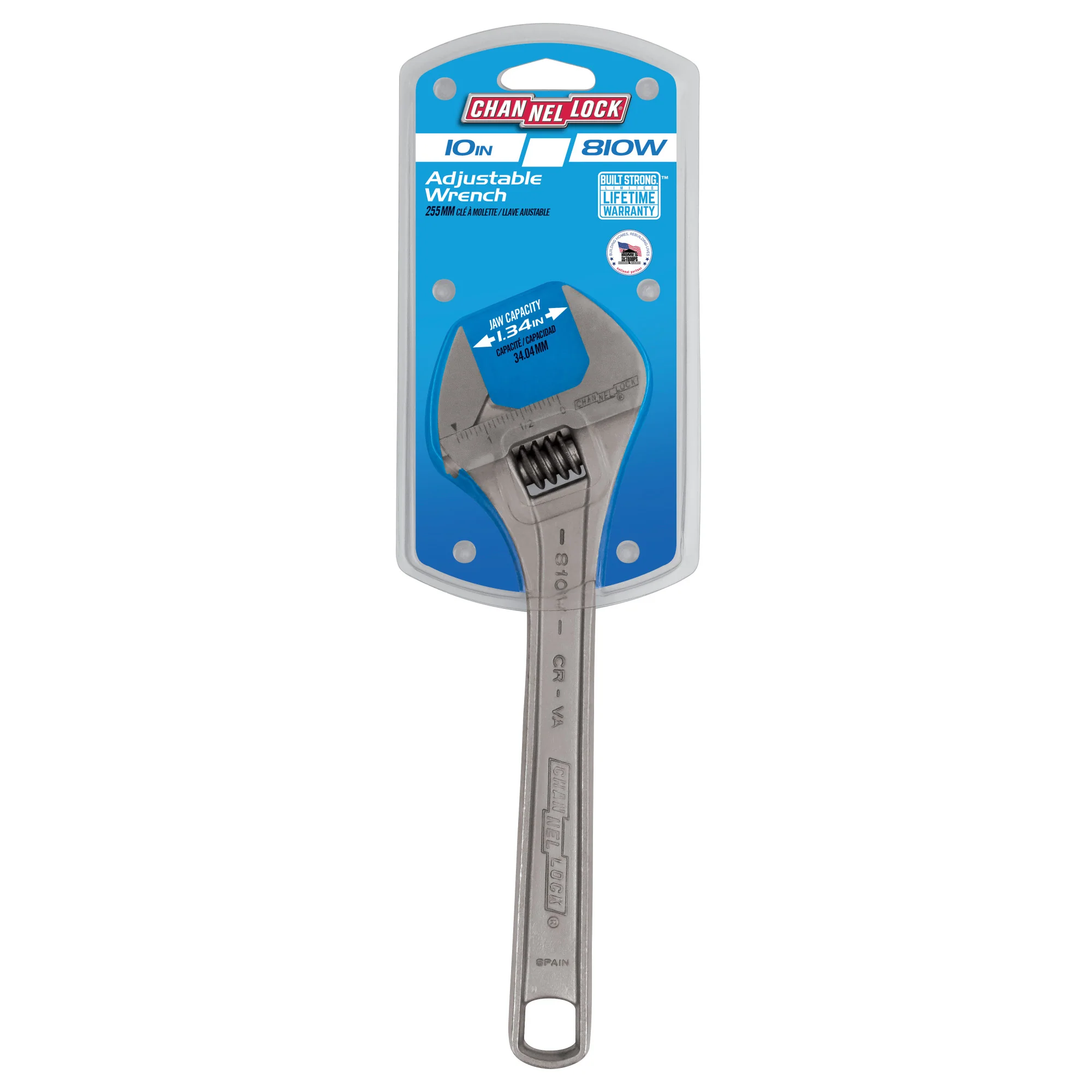 10-inch Adjustable Wrench (810W) - Image 5