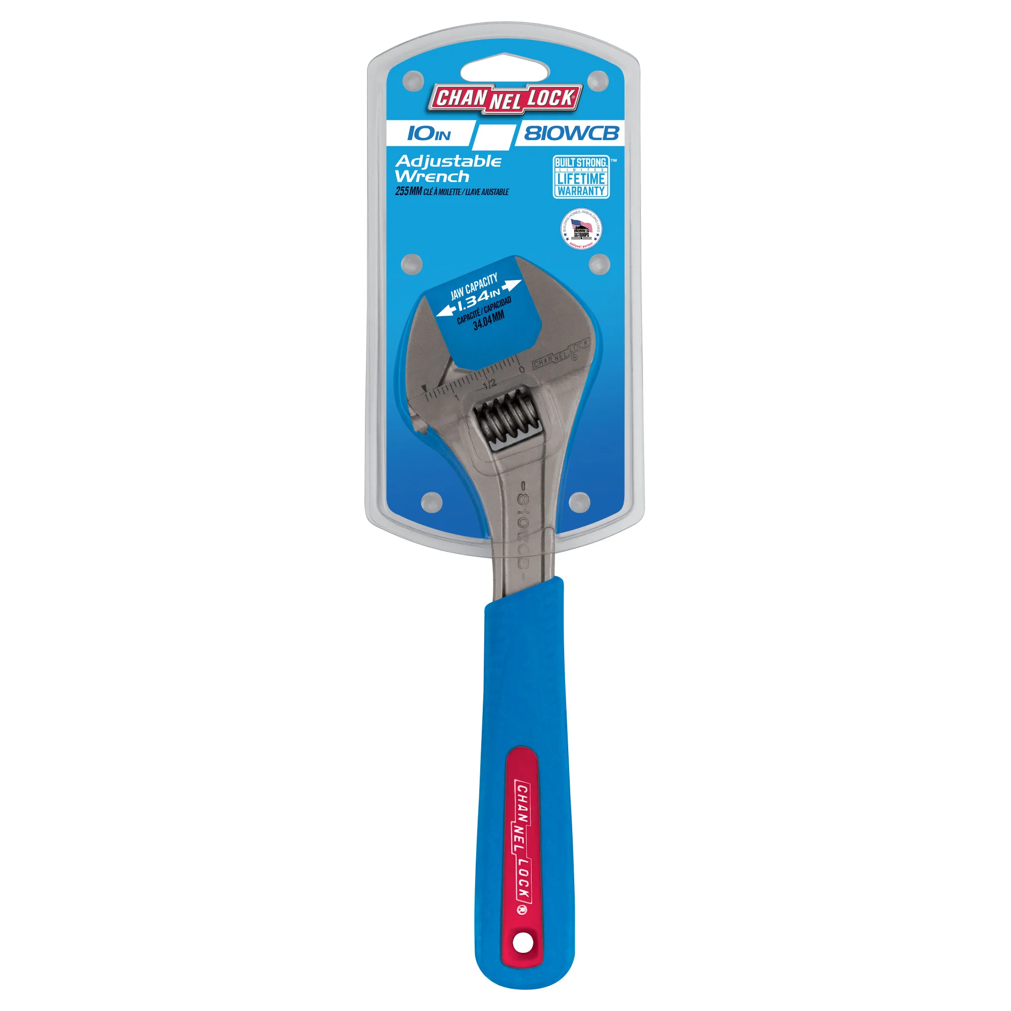 10-inch CODE BLUE® Adjustable Wrench (810WCB) - Image 3