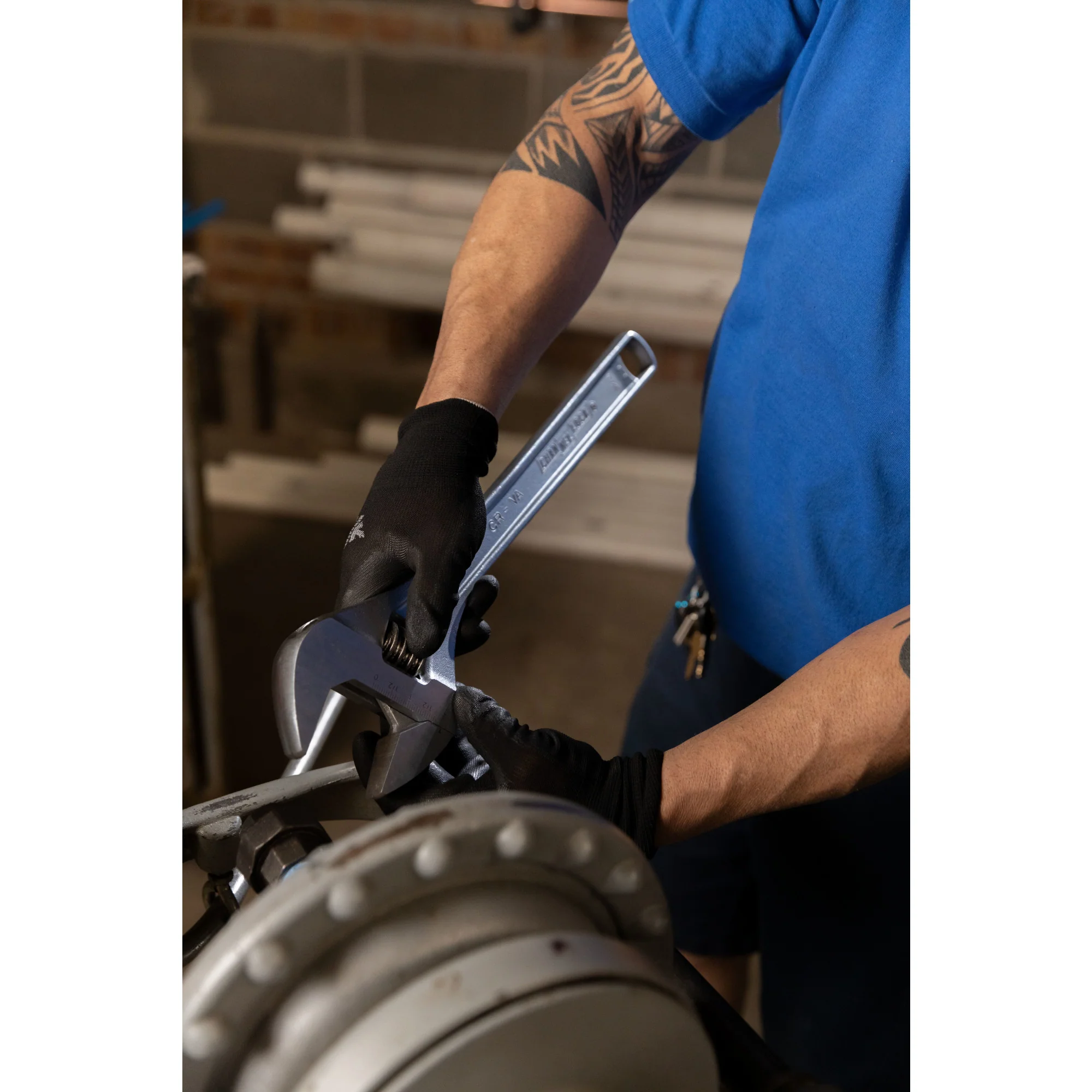 12-inch Adjustable Wrench (812W) - Image 2
