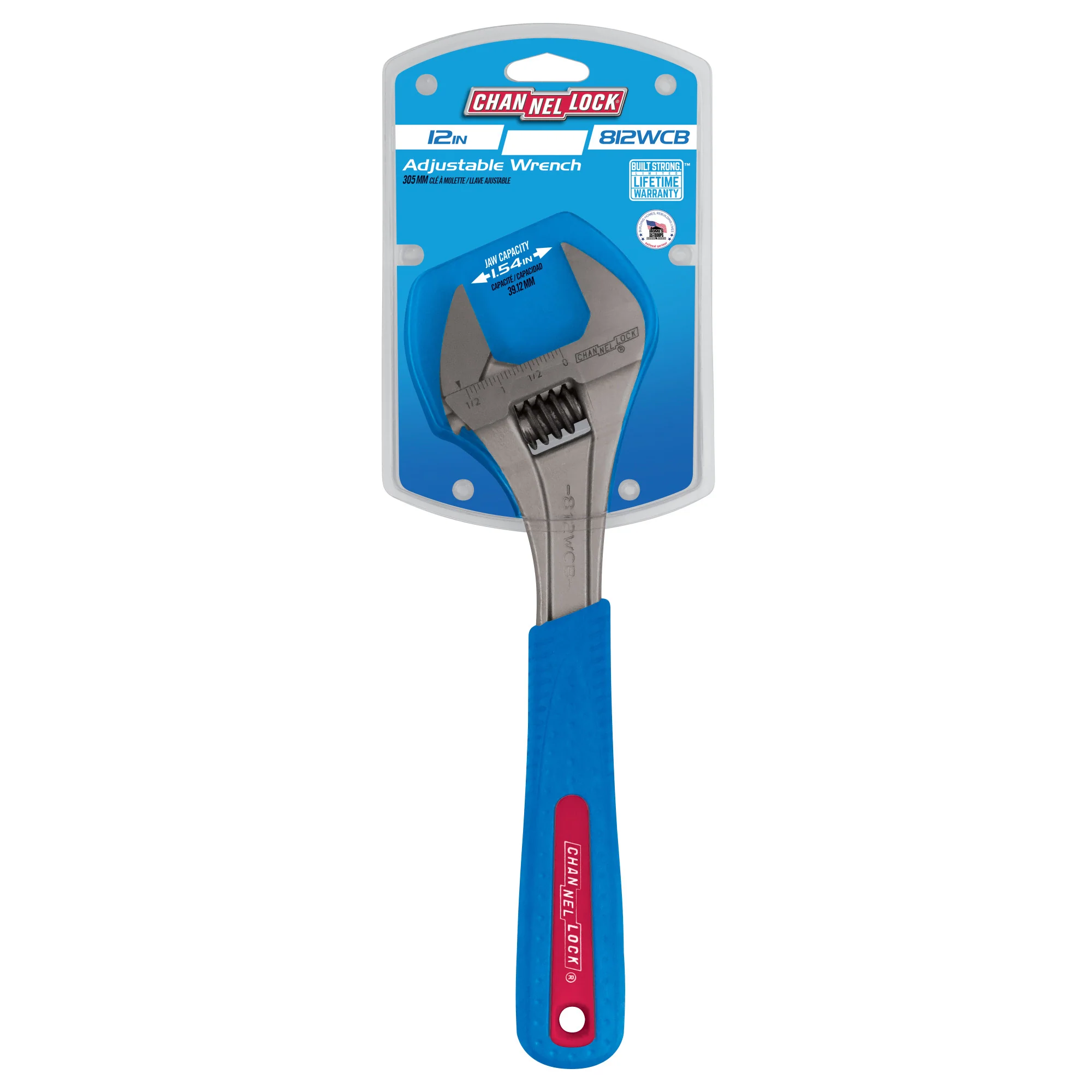 12-inch CODE BLUE® Adjustable Wrench (812WCB) - Image 4