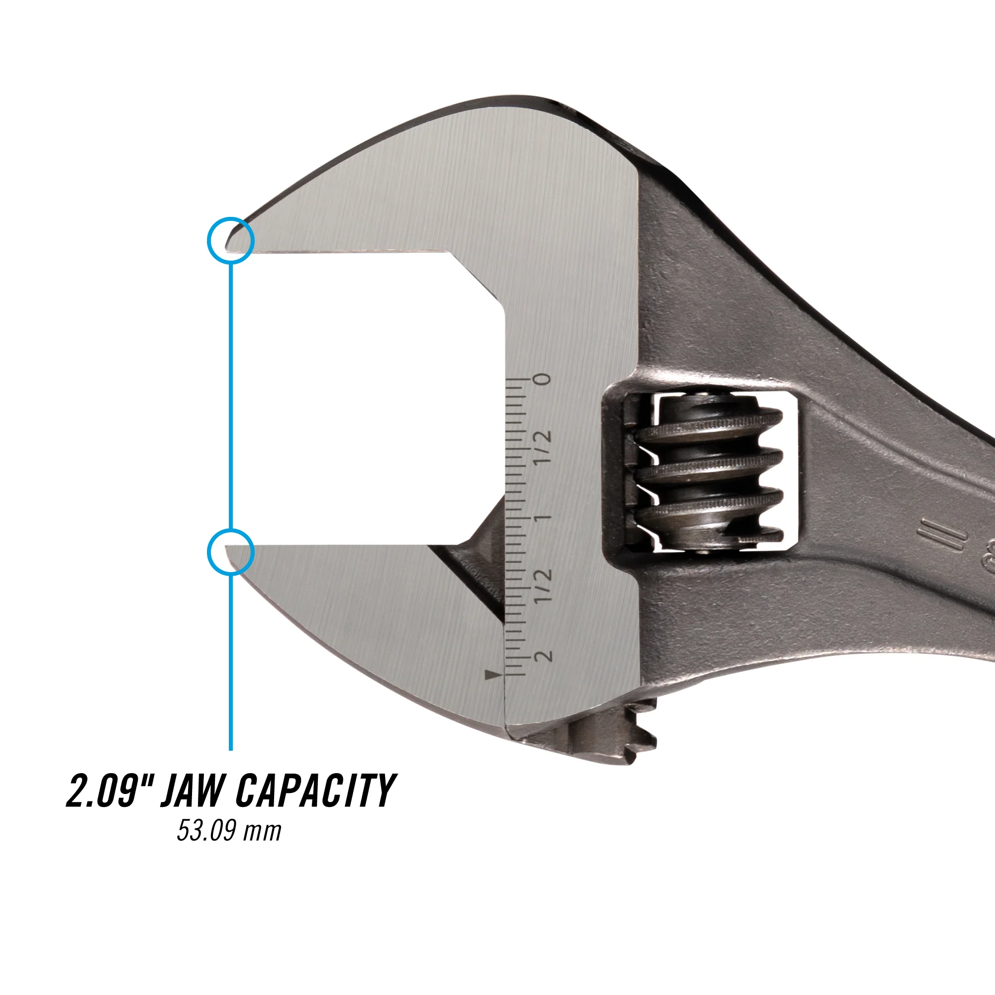 18-inch Adjustable Wrench (818N) - Image 3