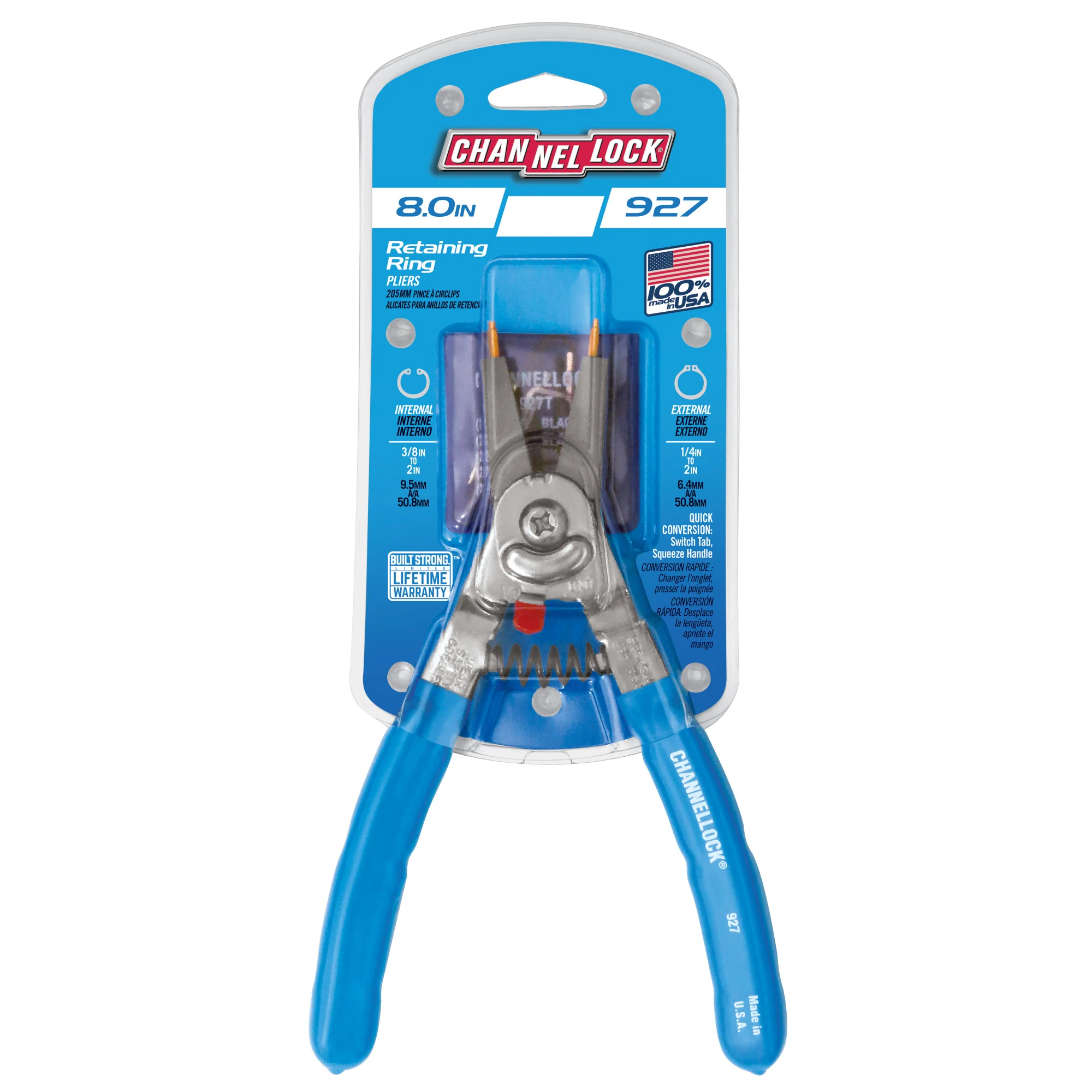 8-inch Convertible Retaining Ring Pliers (927) - Image 14