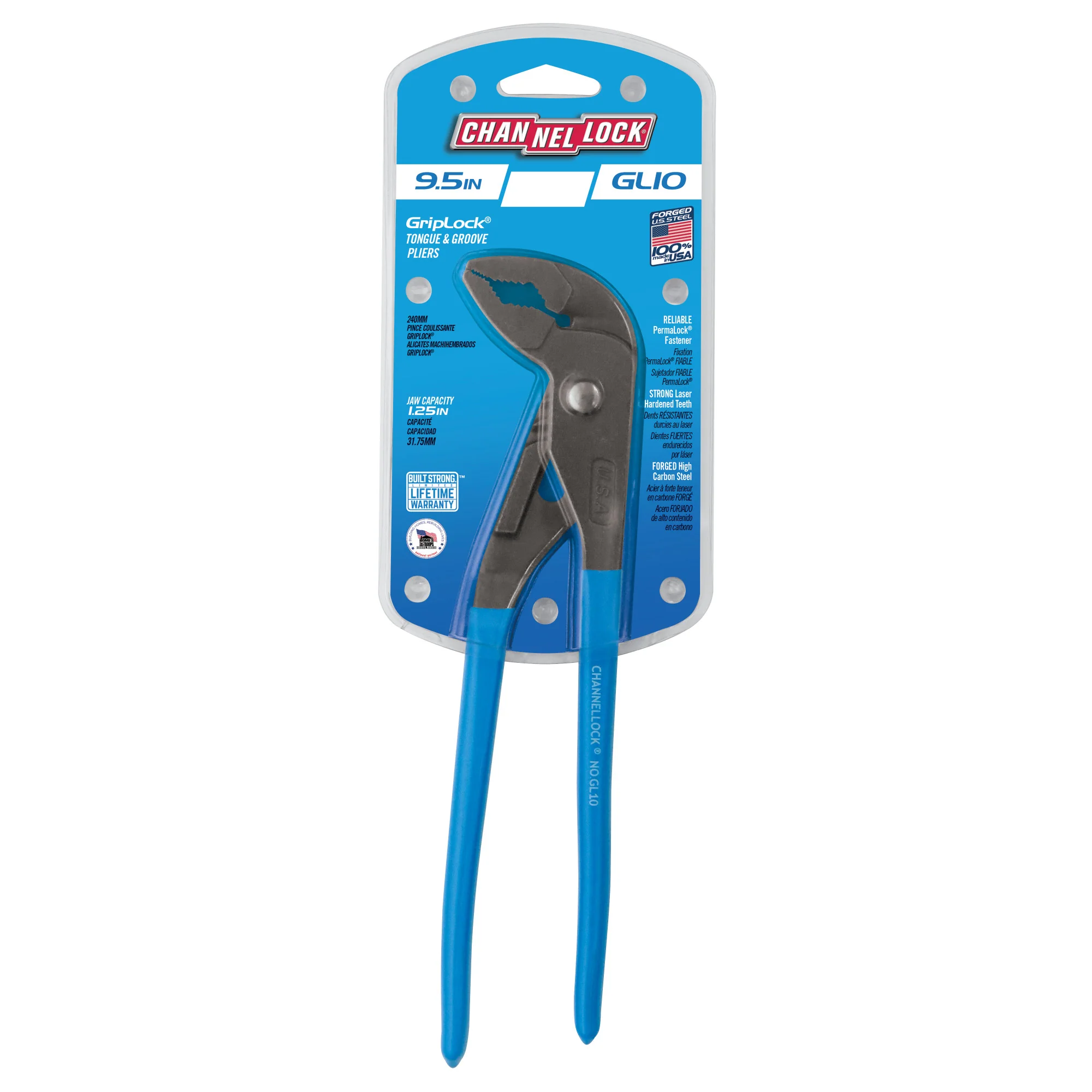9.5-inch GRIPLOCK Tongue & Groove Pliers (GL10) - Image 6