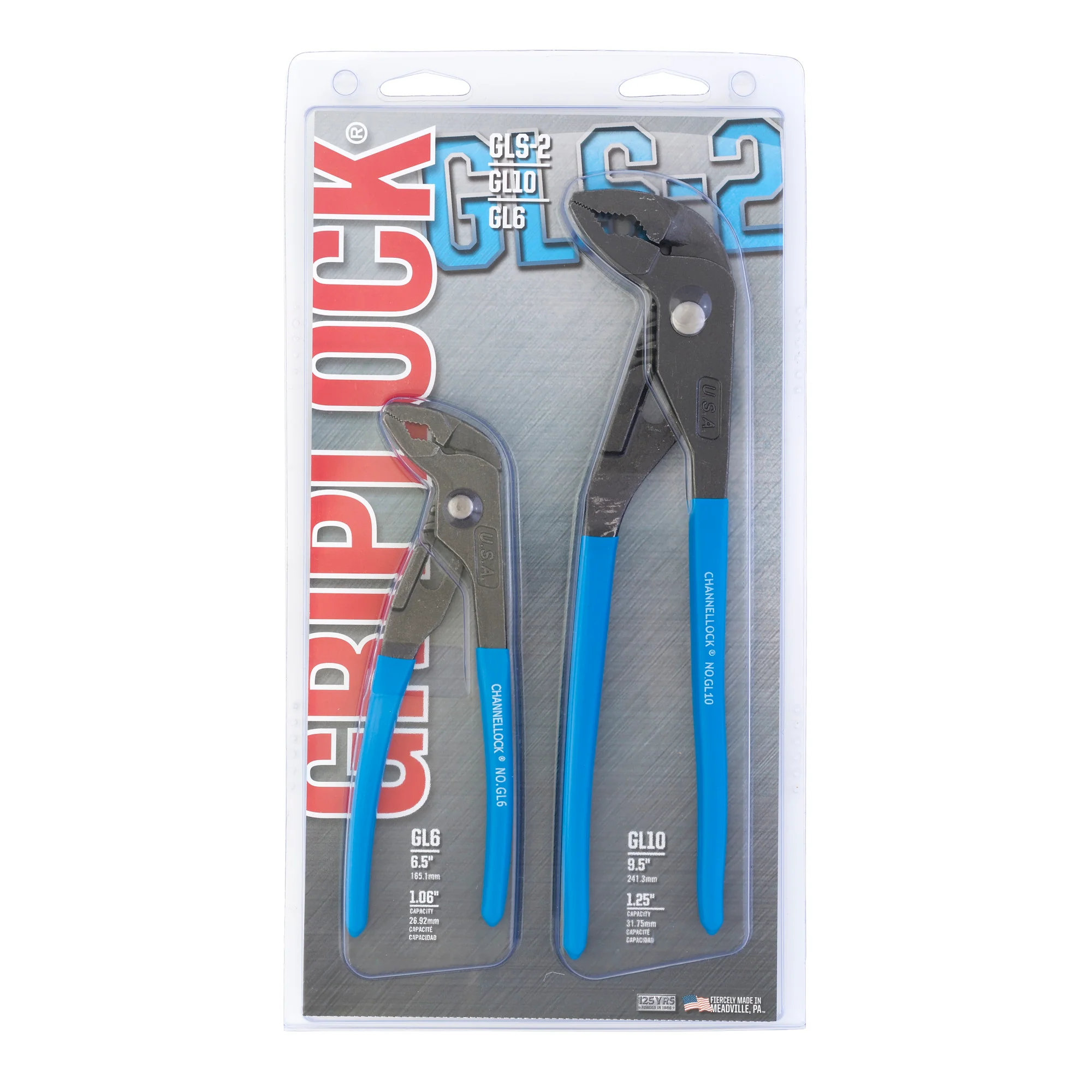 2pc GRIPLOCK Tongue & Groove Pliers Set (GLS-2) - Image 3