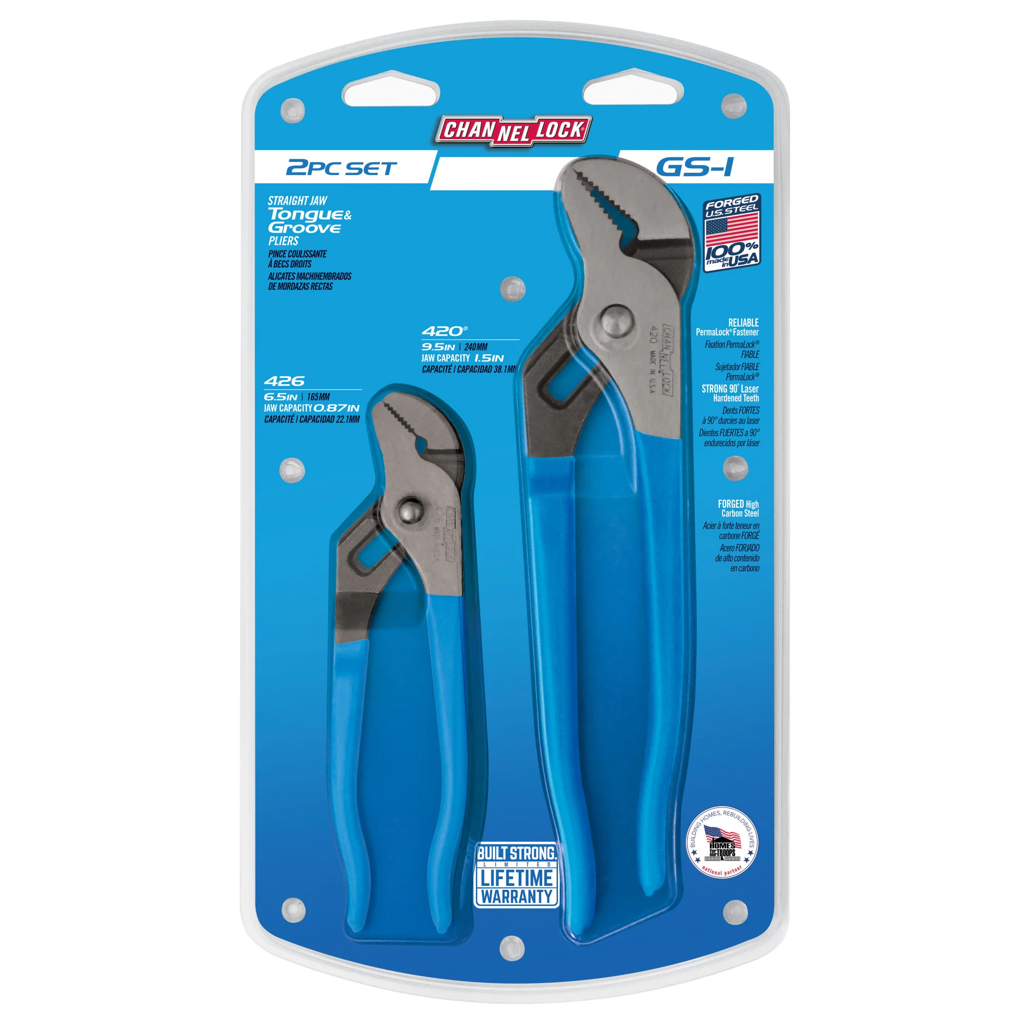 2pc Tongue & Groove Pliers Set (GS-1) - Image 9
