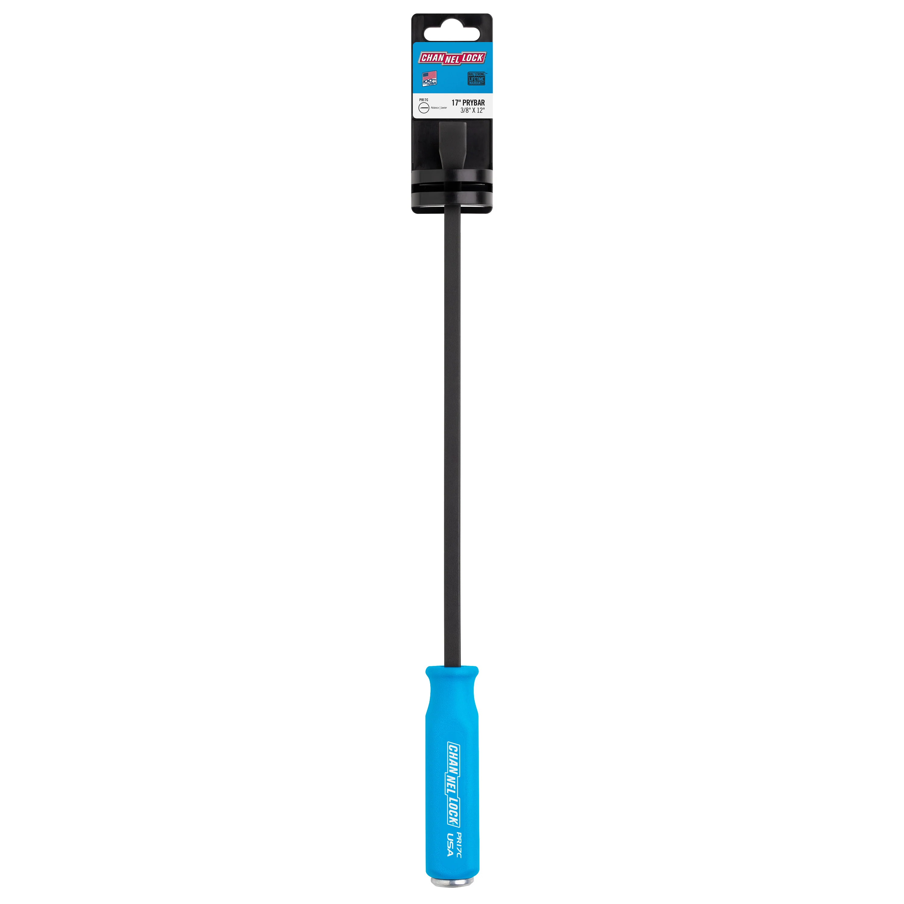 5/8 x 12-inch Professional Pry Bar, 17-inch Overall Length (PR17CECP) - Image 7