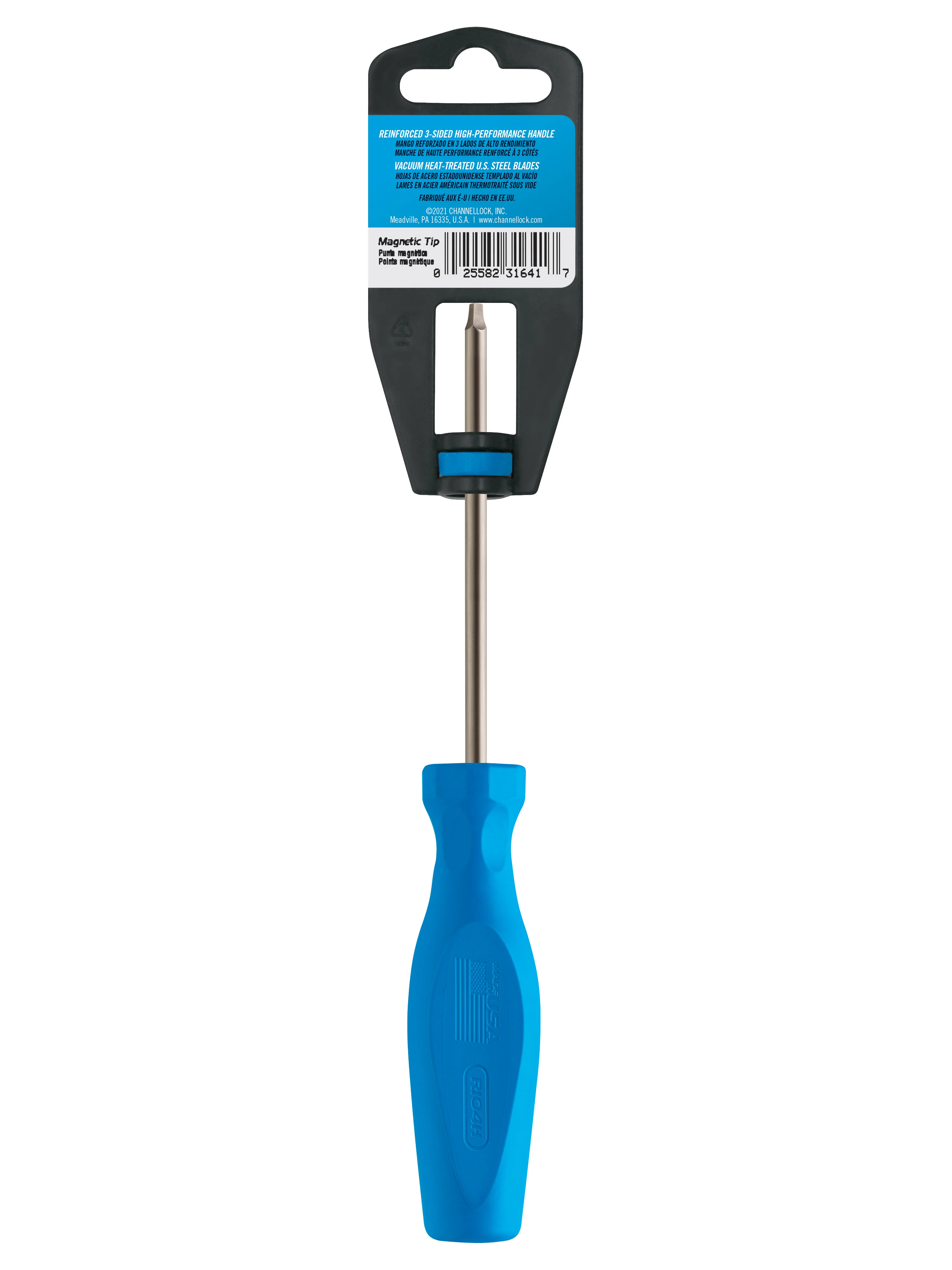 Square Recess #1 X 4-inch Professional Screwdriver (R104H) - Image 8