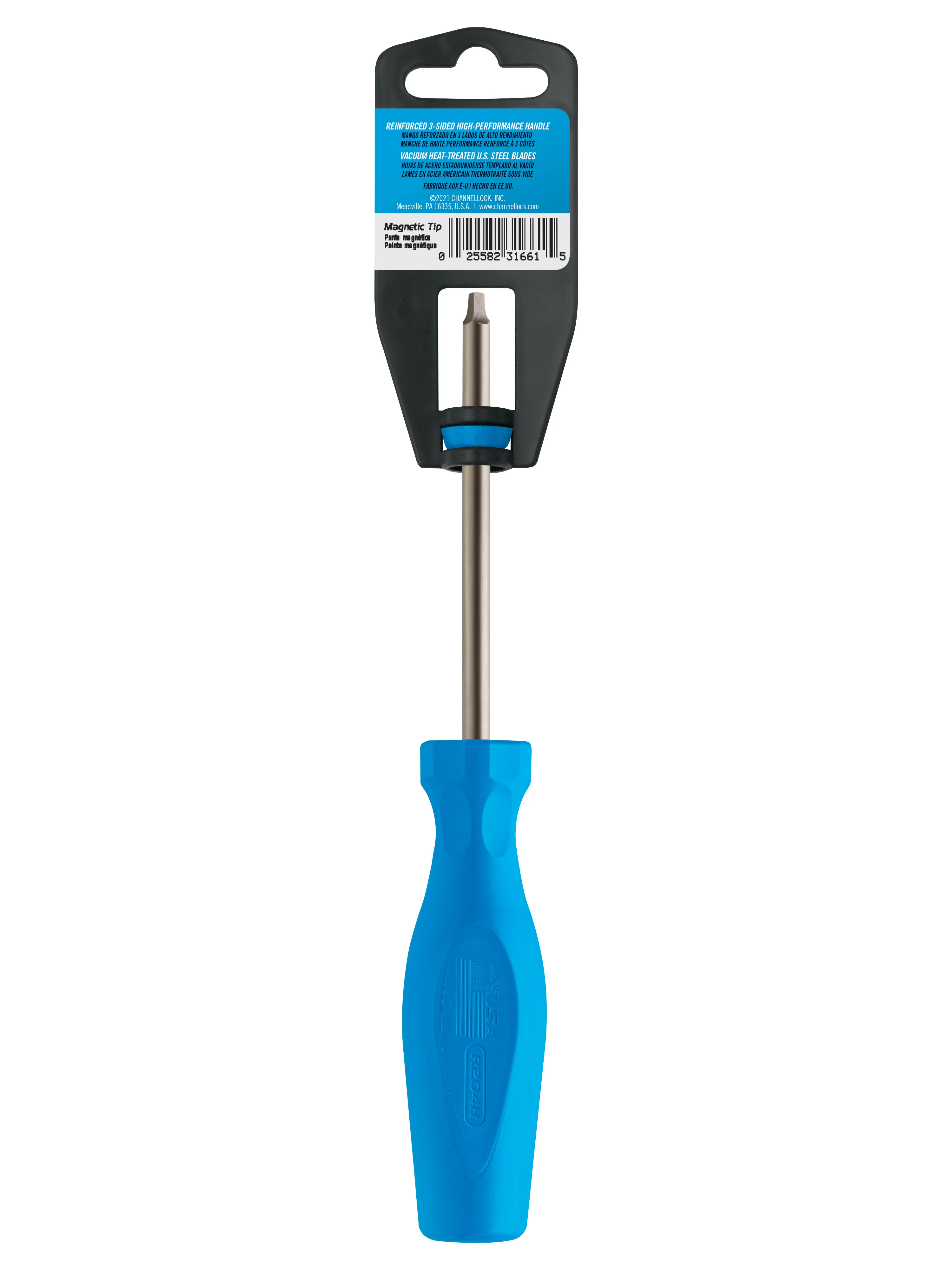 Square Recess #2 X 4-inch Professional Screwdriver (R204H) - Image 8
