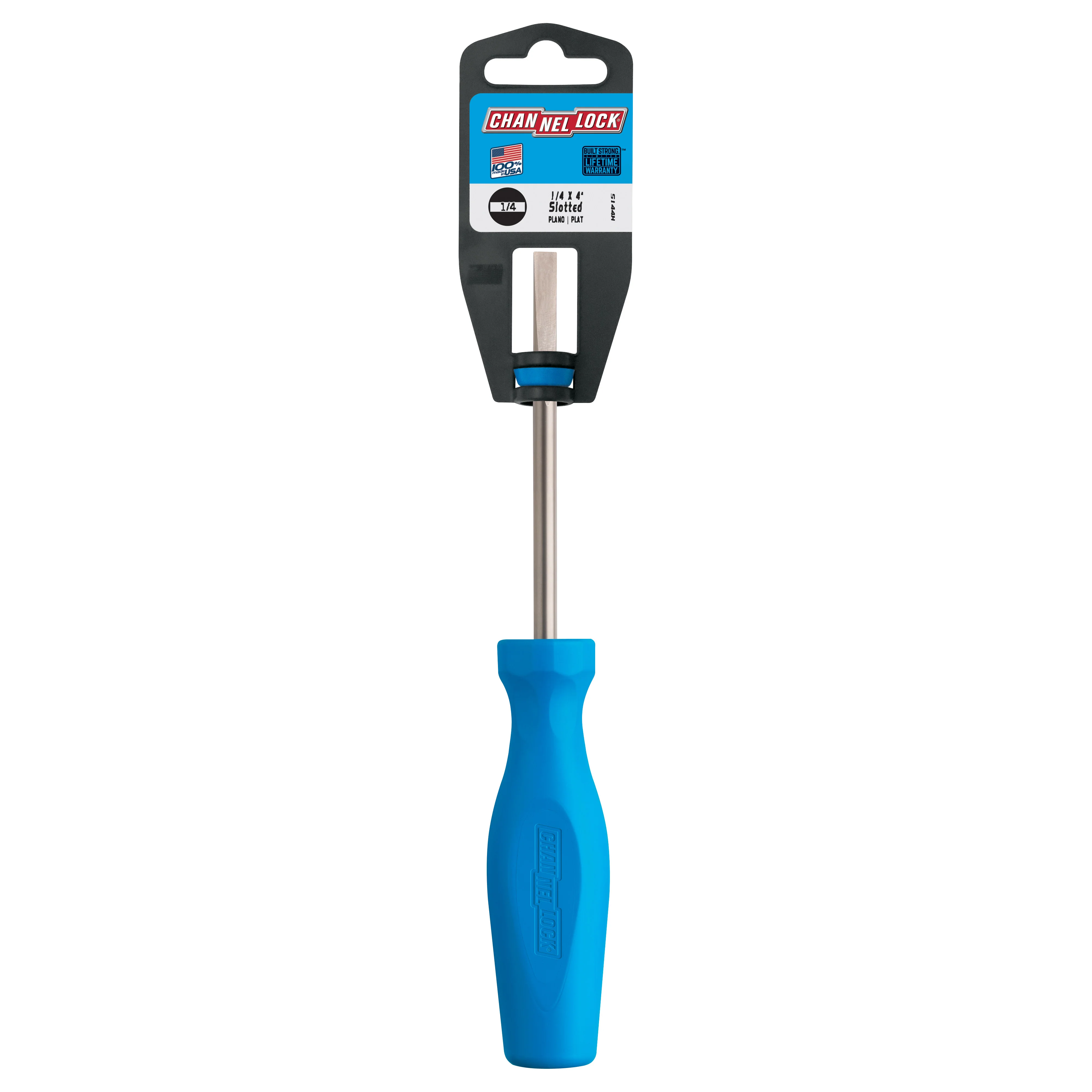 Slotted 1/4 x 4-inch Professional Screwdriver (S144H) - Image 9