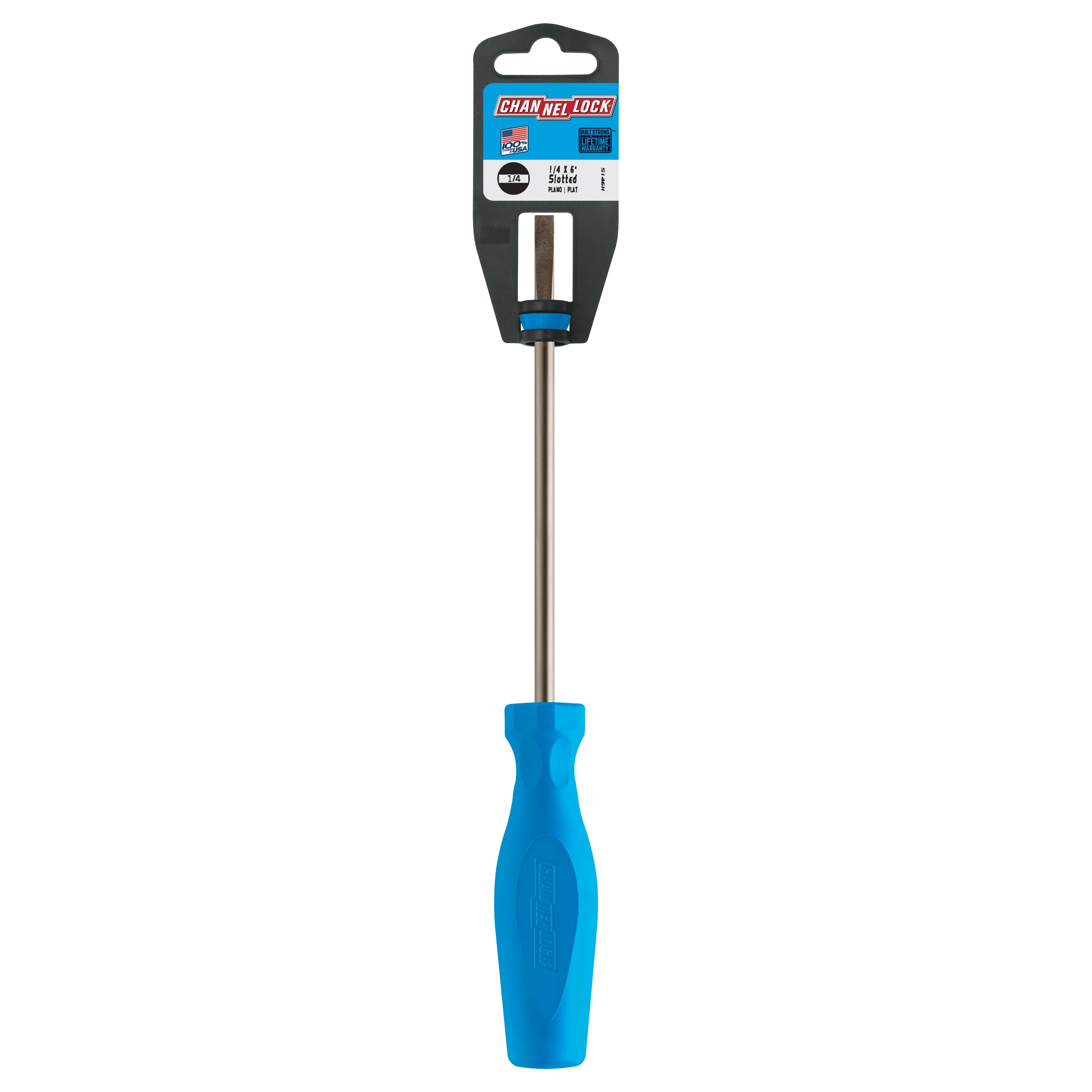 Slotted 1/4 x 6-inch Professional Screwdriver (S146H) - Image 9