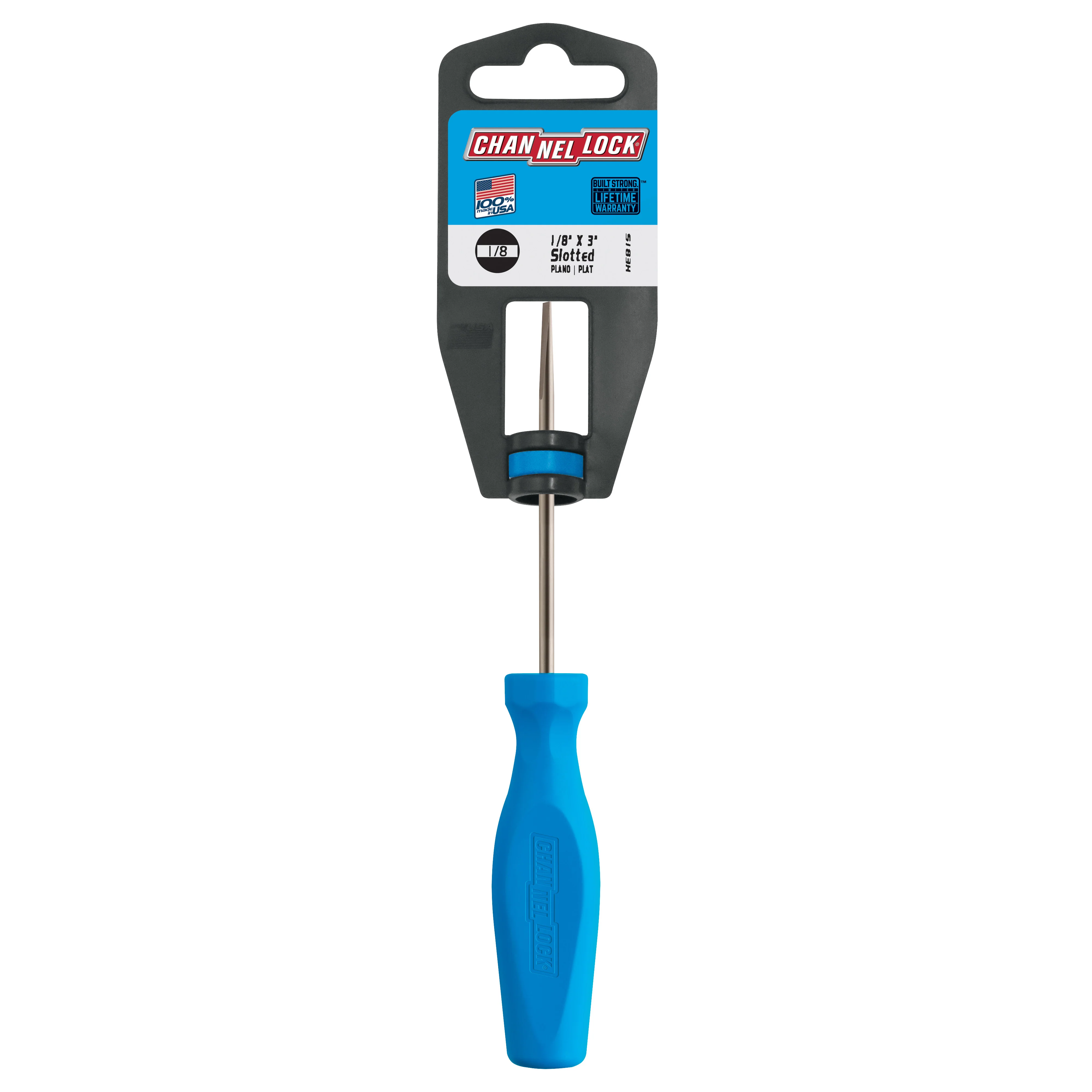 Slotted 1/8 x 3-inch Professional Screwdriver (S183H) - Image 9