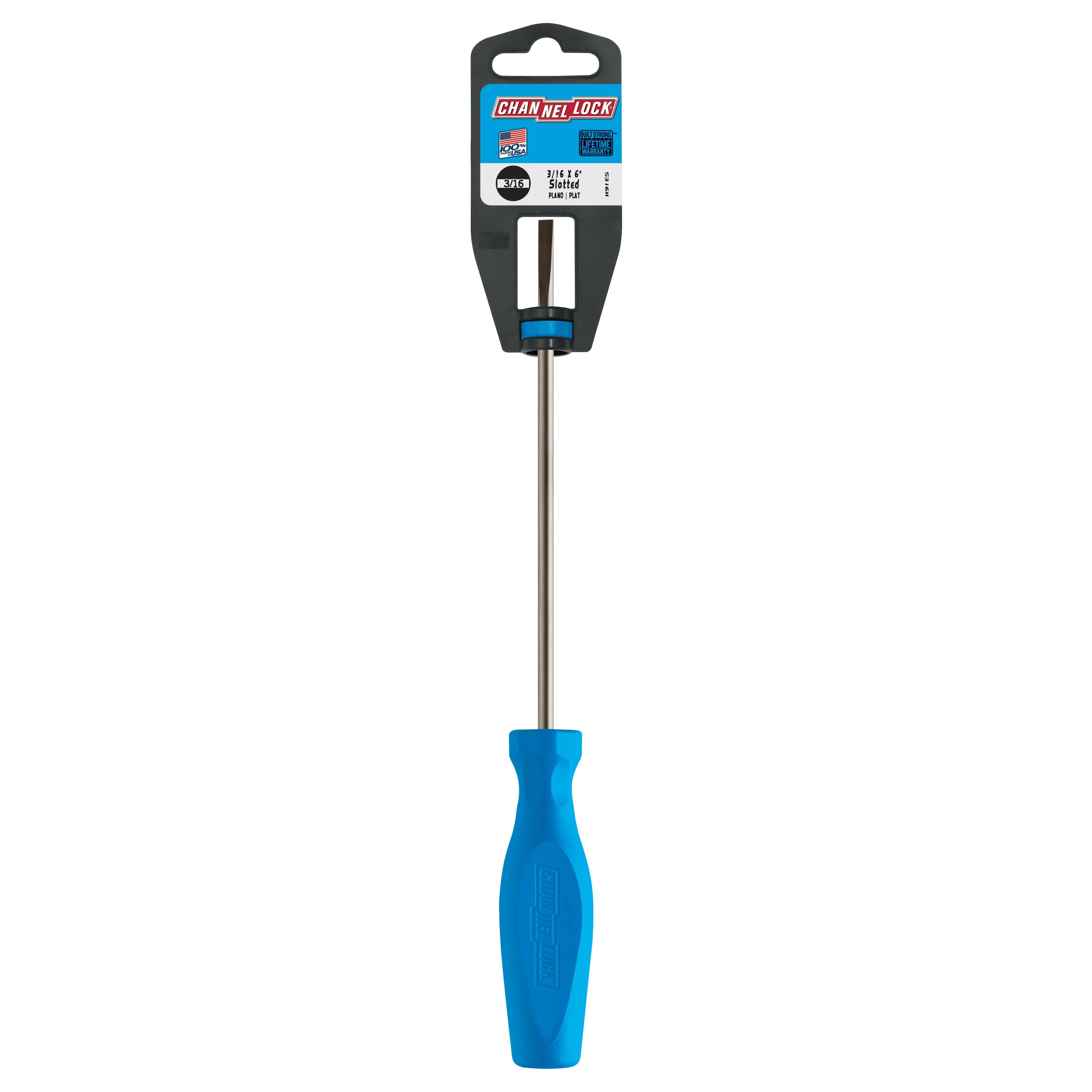 Slotted 3/16 x 6-inch Professional Screwdriver (S316H) - Image 9