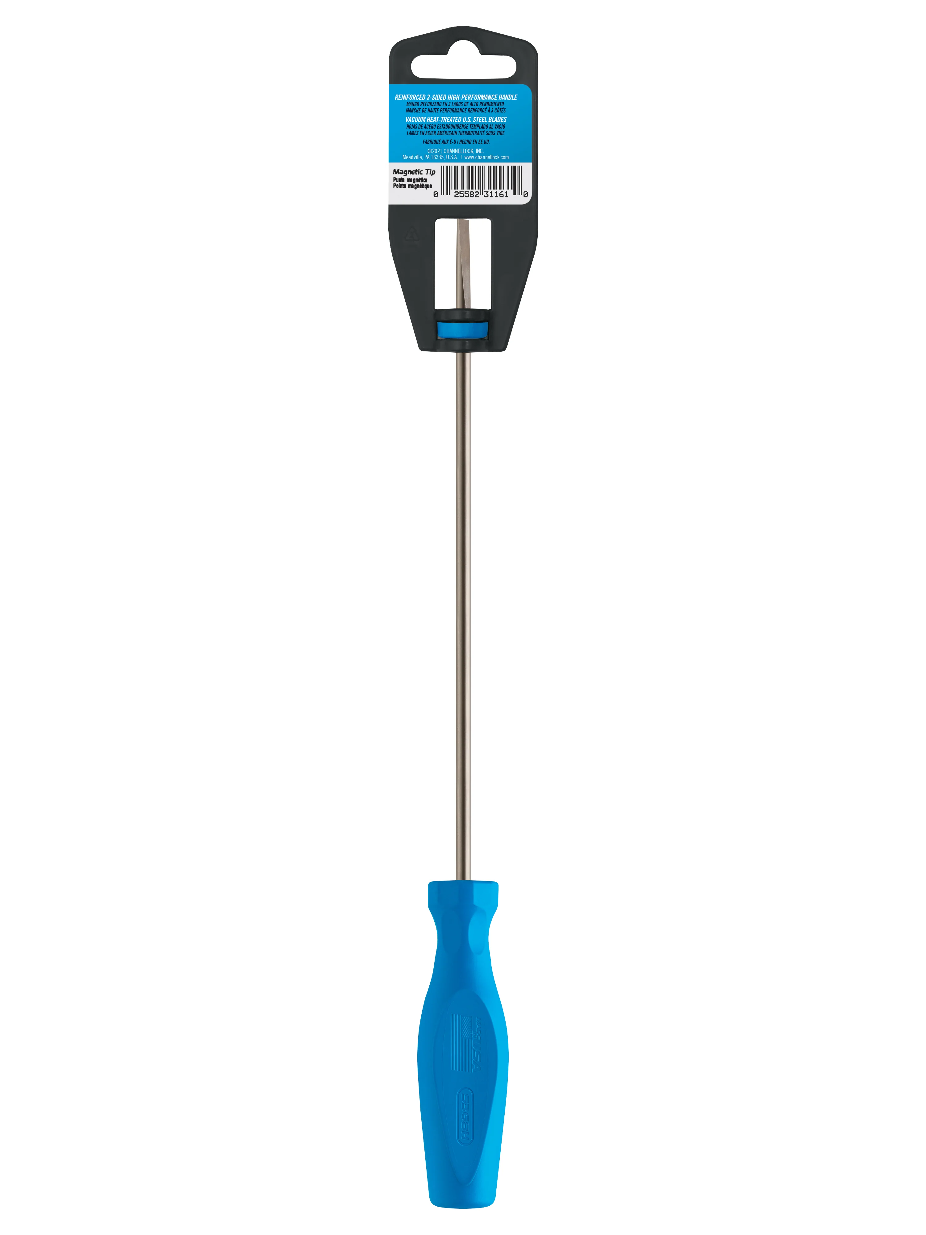 Slotted 3/16 x 8-inch Professional Screwdriver (S368H) - Image 10