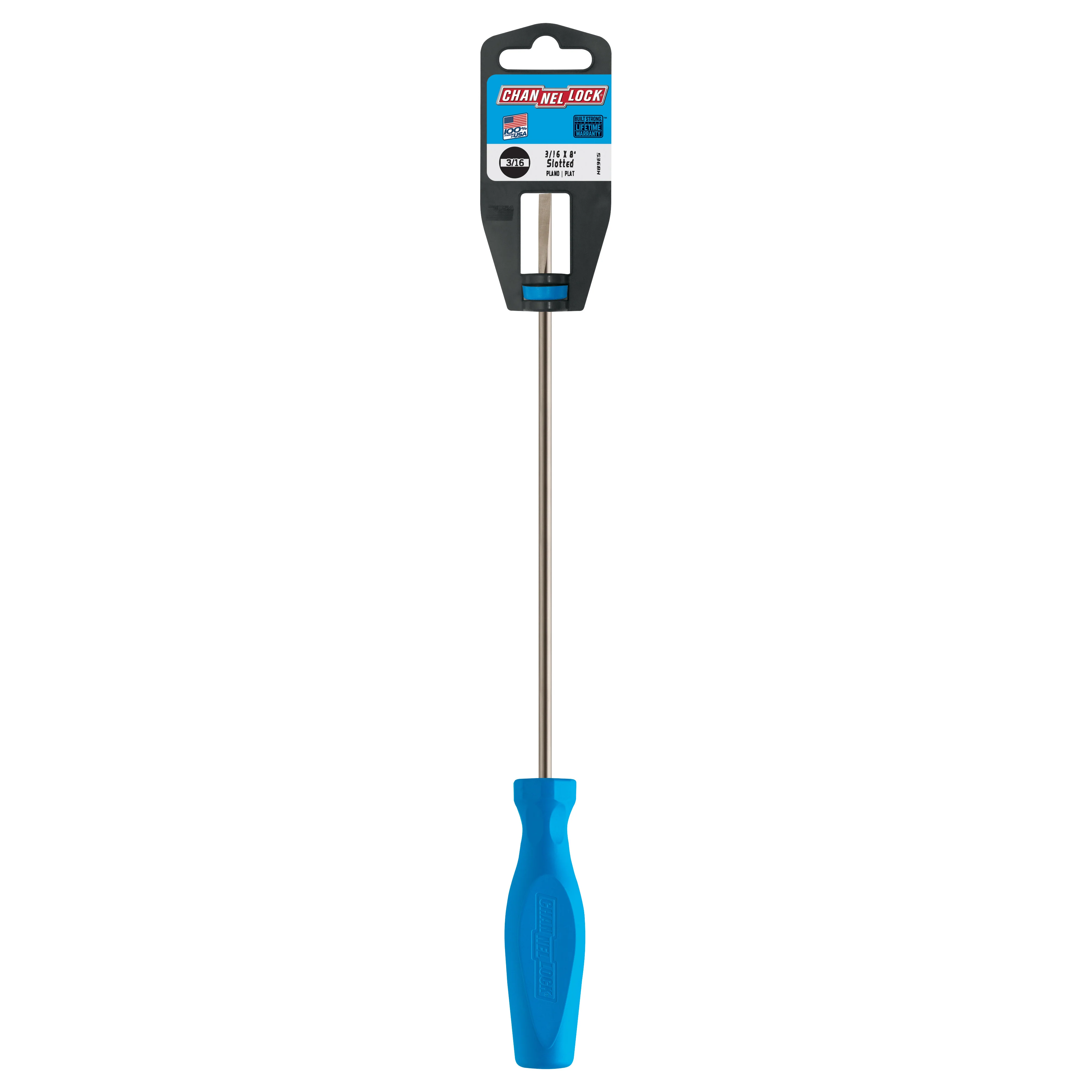 Slotted 3/16 x 8-inch Professional Screwdriver (S368H) - Image 9