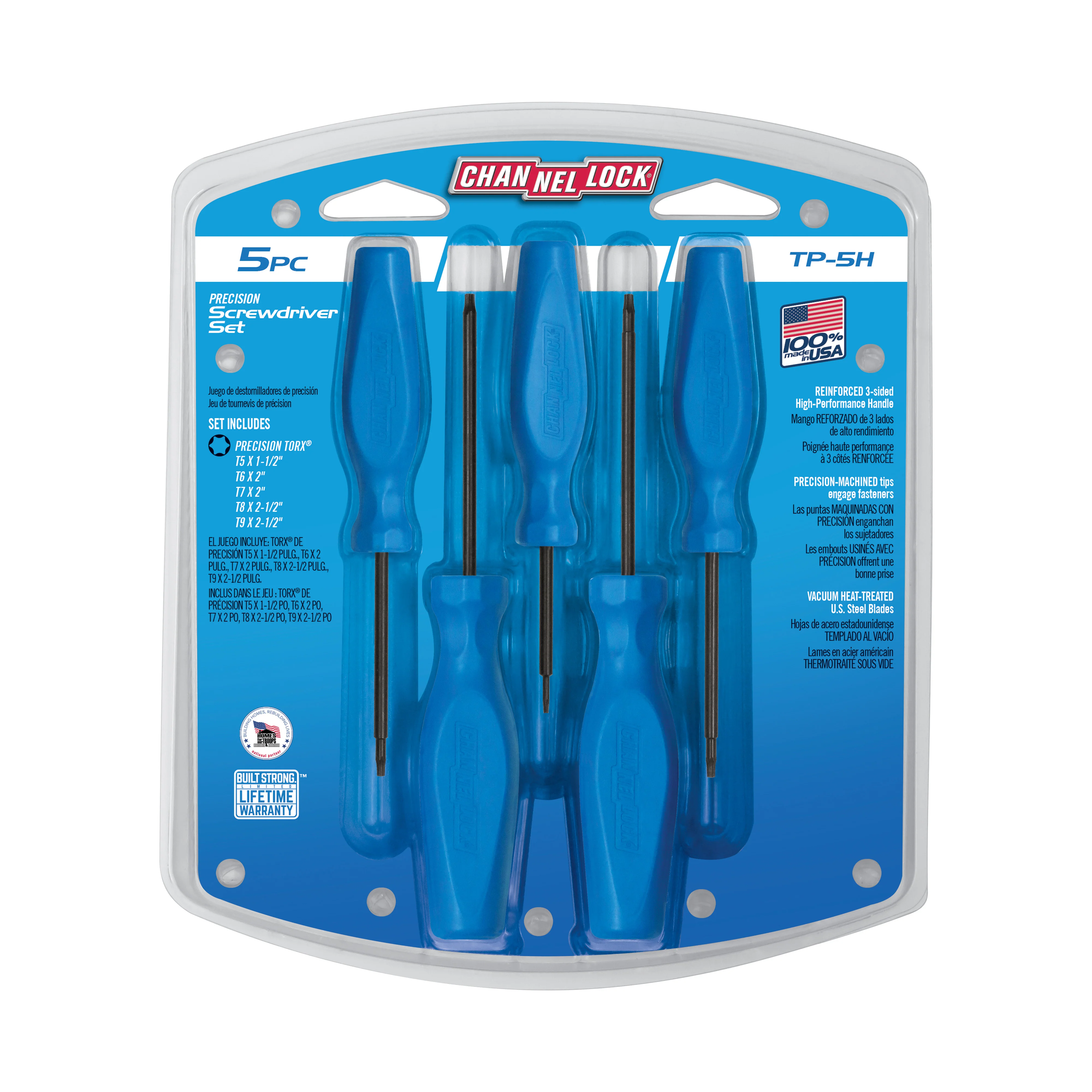 5pc Precision TORX Screwdriver Set (TP-5H) - Image 4